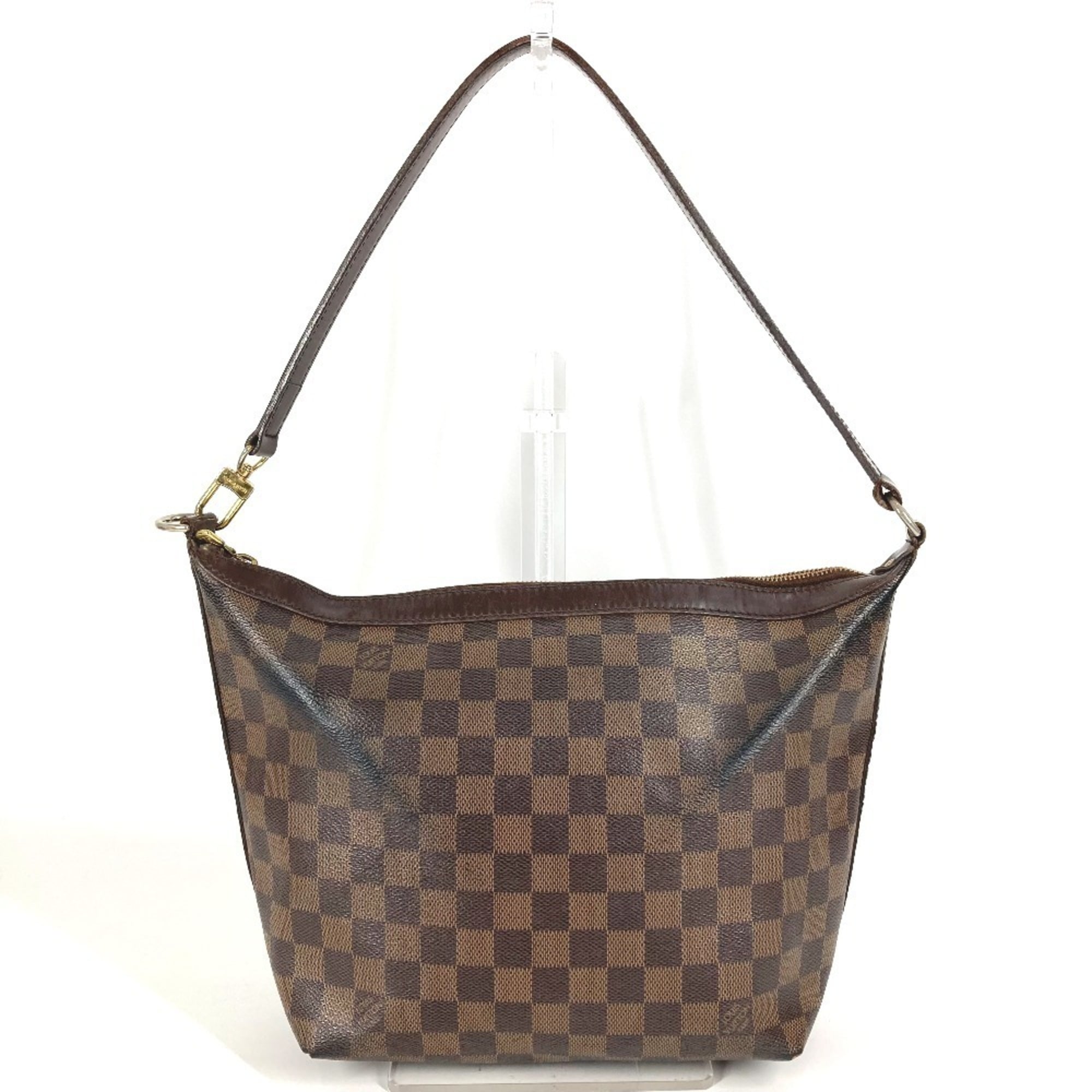 Louis Vuitton Brown Damier Canvas Ebene Damier Canvas Handbag Shoulder Bag (Pre-Owned)