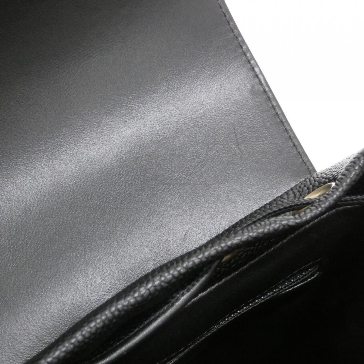 Chanel Black Grained Calfskin Backpack (Pre-Owned)