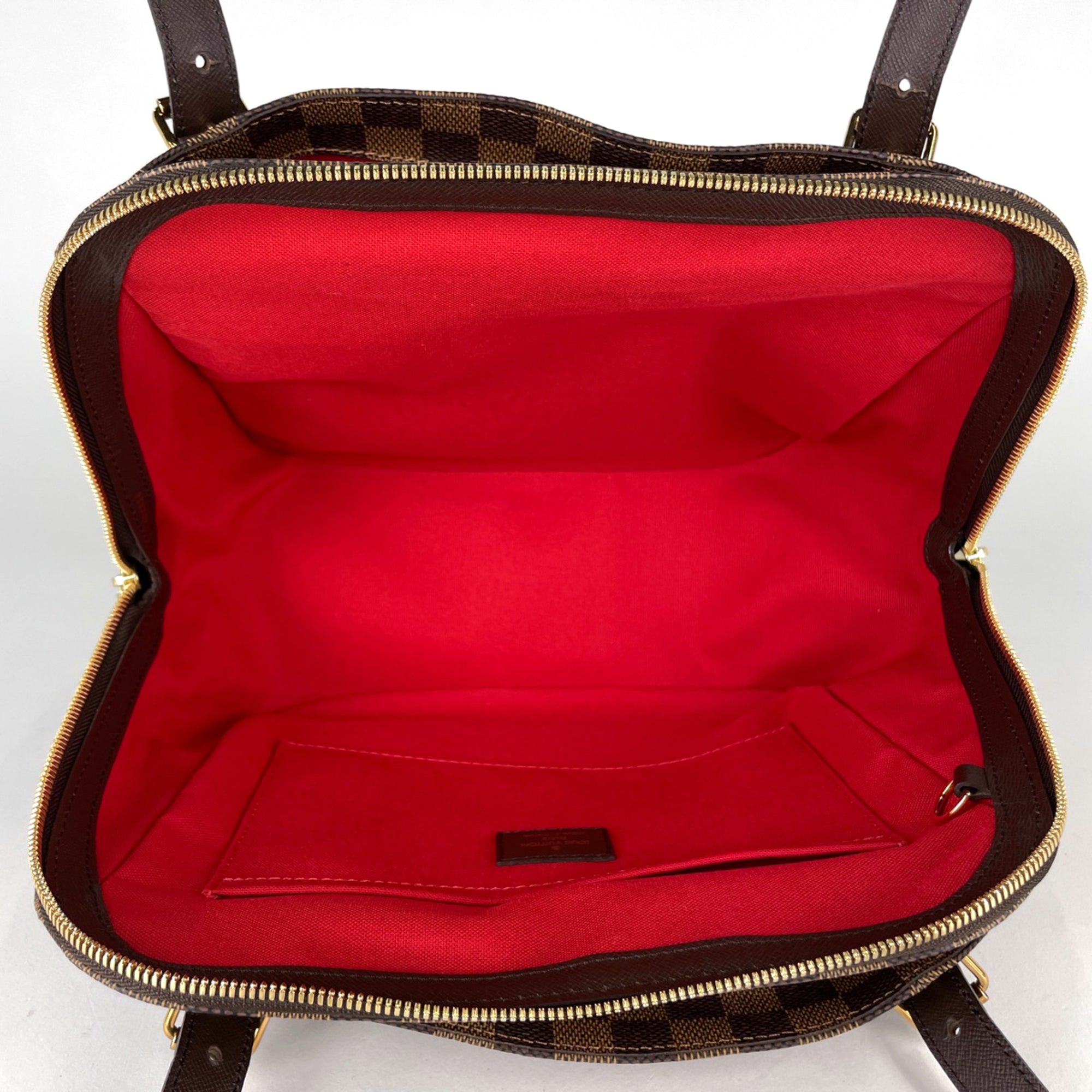 Louis Vuitton Brown Damier Canvas Damier Canvas Handbag (Pre-Owned)
