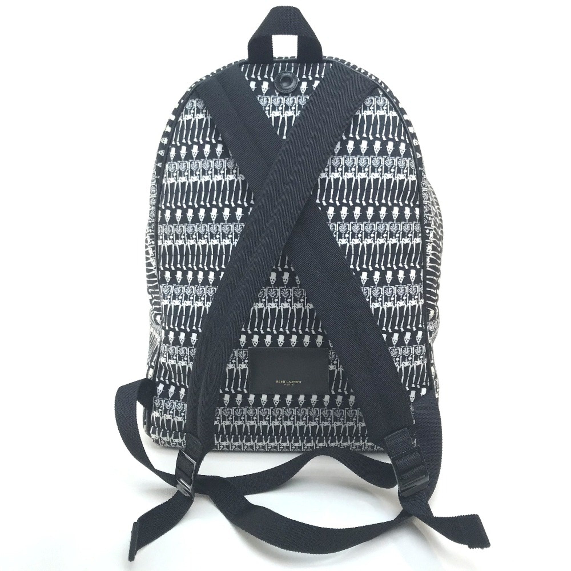 Saint Laurent Black Cloth Backpack (Pre-Owned)