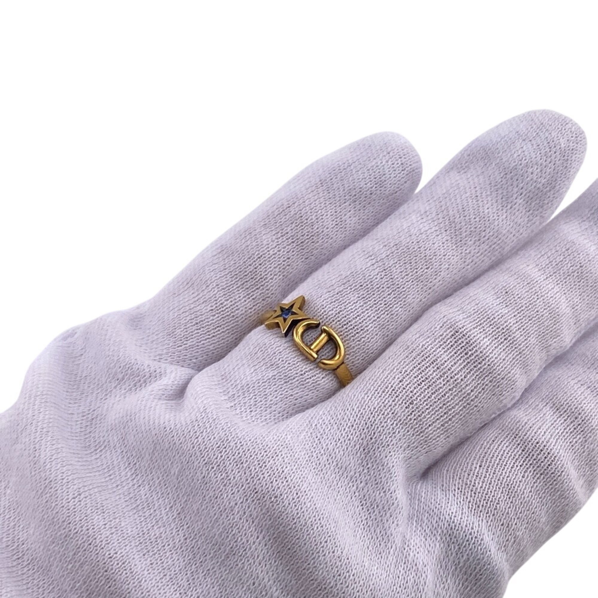Christian Dior Gold Band Ring (Pre-Owned)