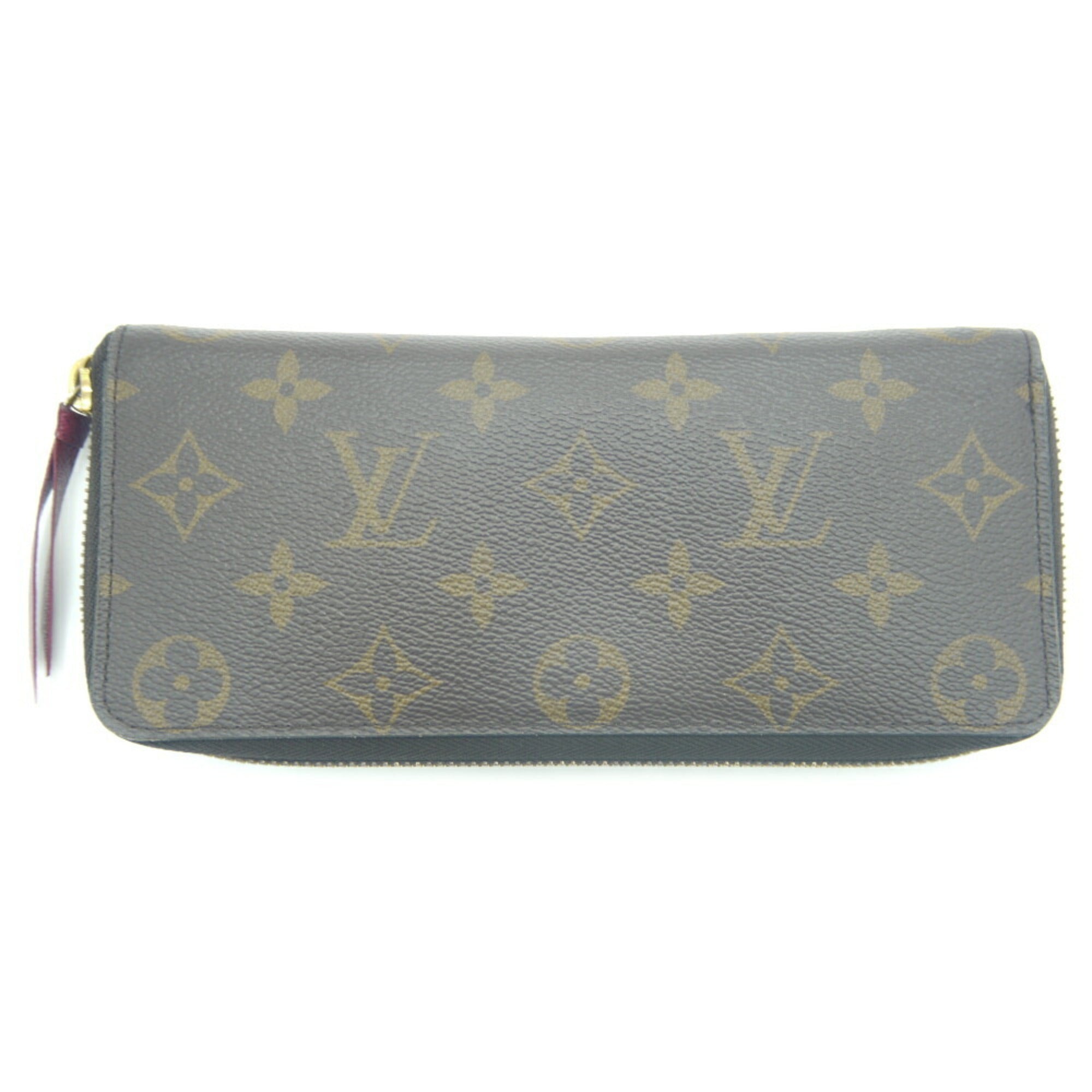 Louis Vuitton Fuchsia Monogram Long Wallet (Bi-Fold) (Pre-Owned)