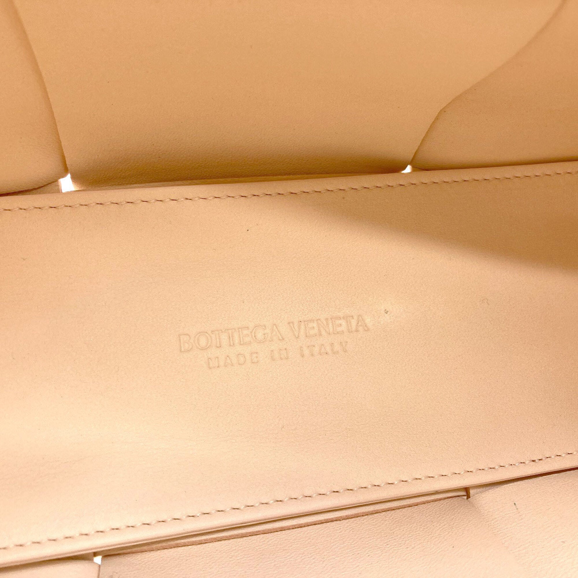 Bottega Veneta Pink Leather Handbag (Pre-Owned)