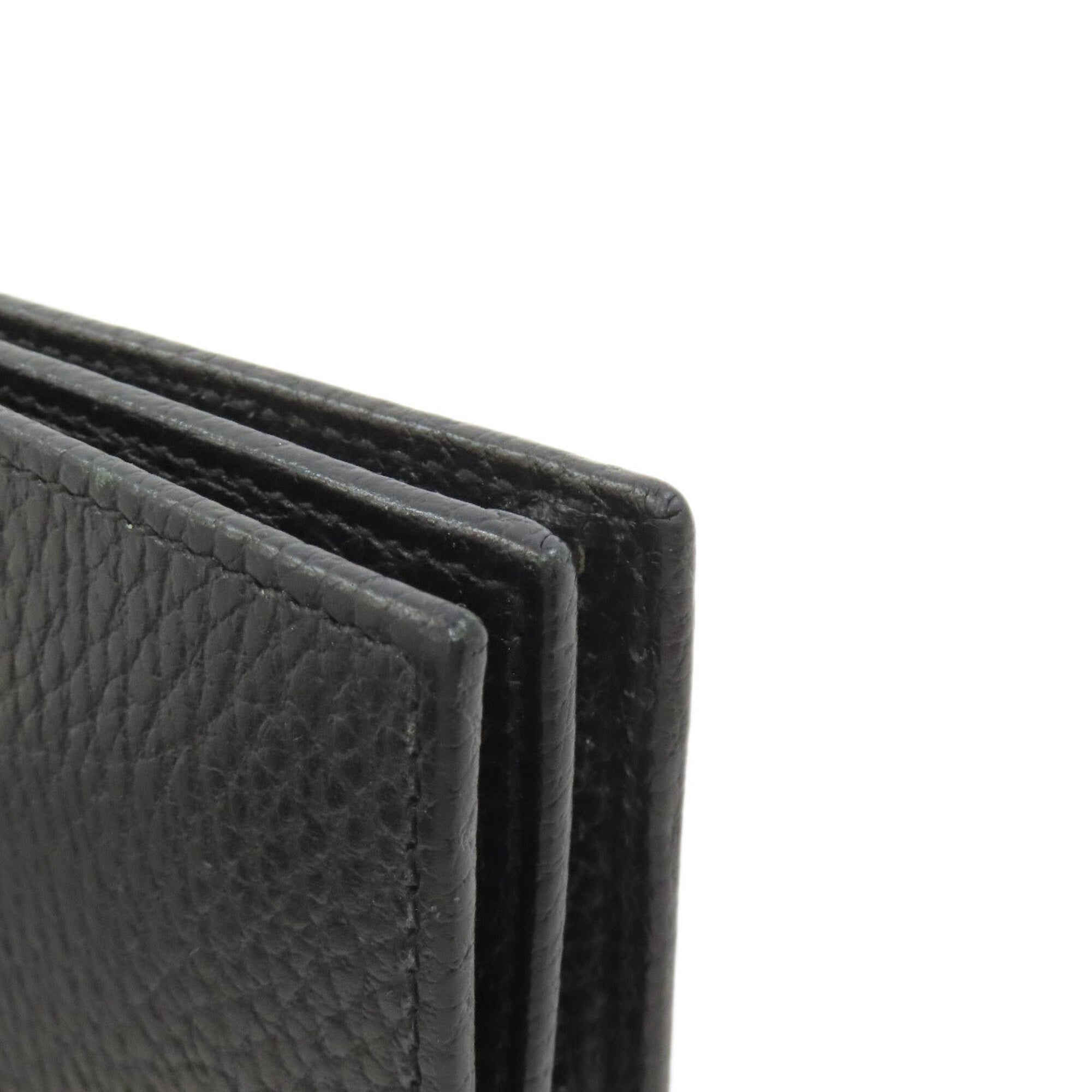 Gucci Black Leather Wallet (Bi-Fold) (Pre-Owned)