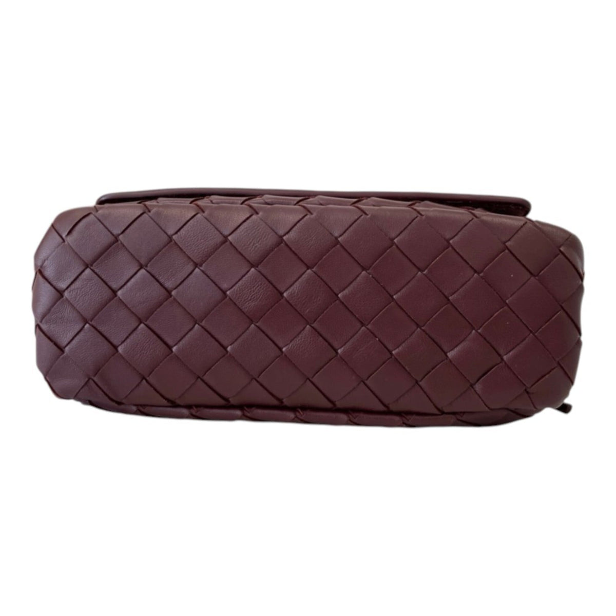 Bottega Veneta Bordeaux Leather Shoulder Bag (Pre-Owned)