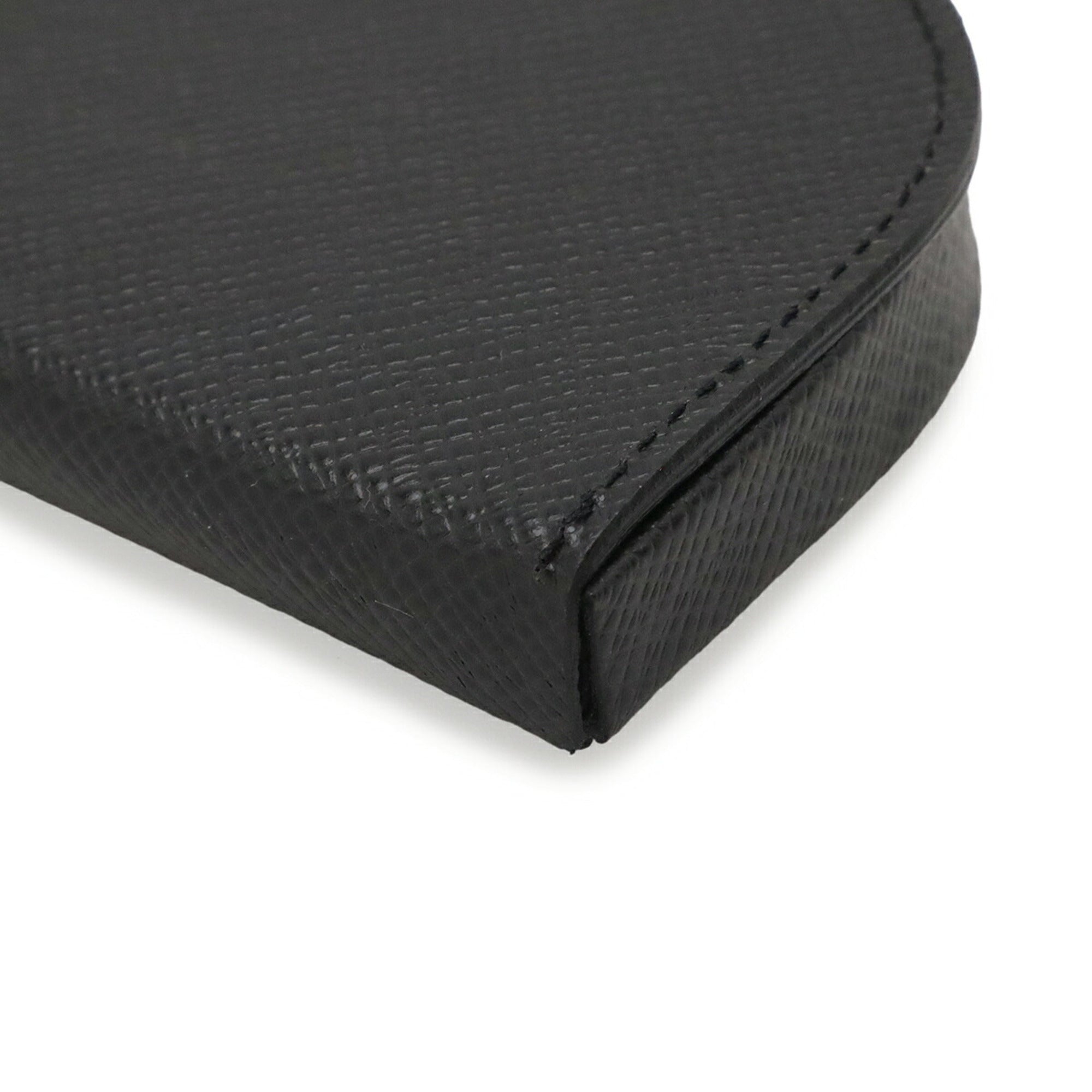 Louis Vuitton Ardoise Taiga Leather Leather Coin Purse/Coin Case (Pre-Owned)