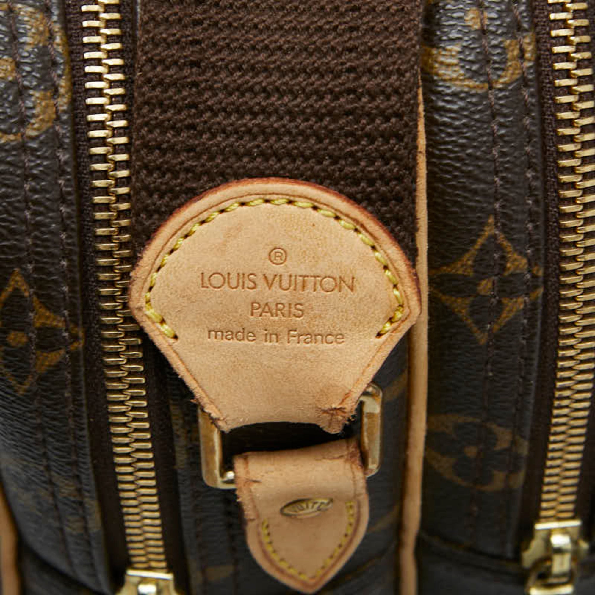 Louis Vuitton Brown Pvc Leather Shoulder Bag (Pre-Owned)