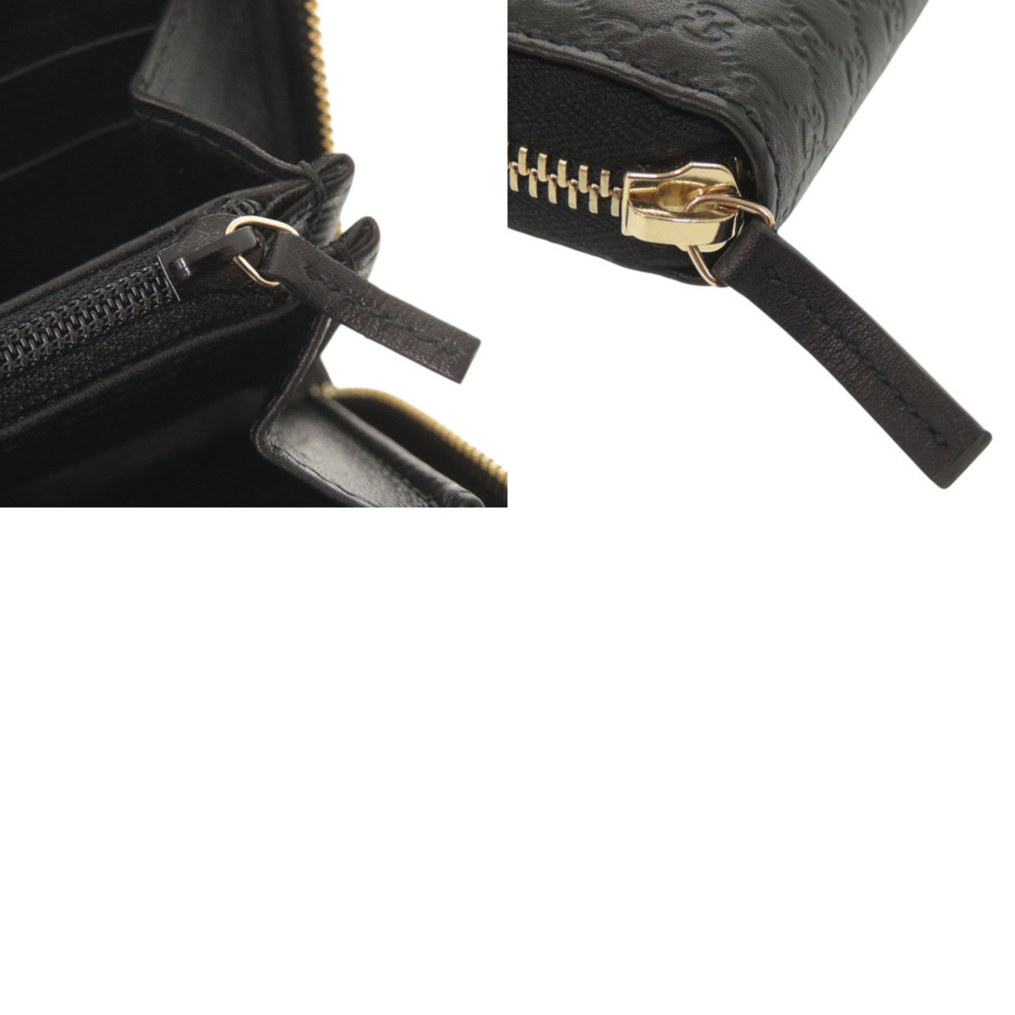Gucci Black Leather Coin Purse/Coin Case (Pre-Owned)