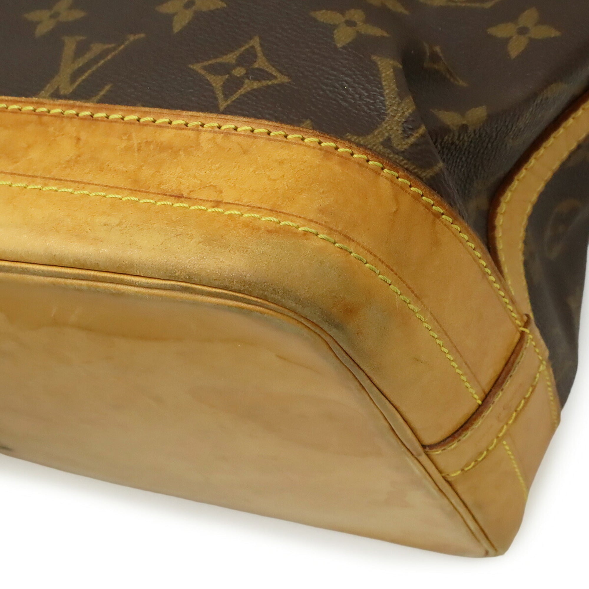 Louis Vuitton Brown Monogram Canvas Pvc Coated Canvas Shoulder Bag (Pre-Owned)