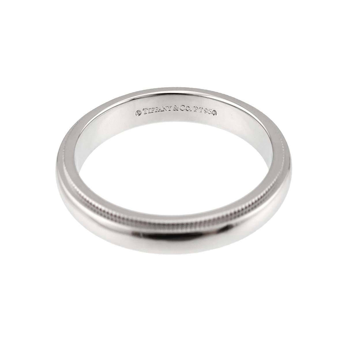 Tiffany Platinum 950 Band Ring (Pre-Owned)