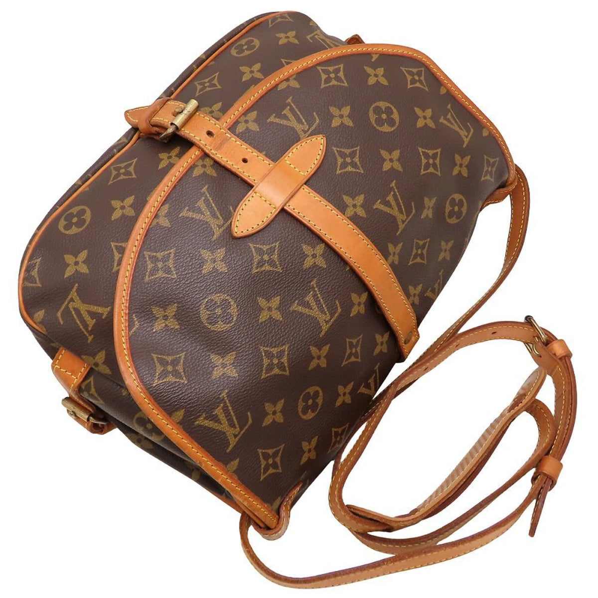 Louis Vuitton Monogram Brown Monogram Shoulder Bag (Pre-Owned)