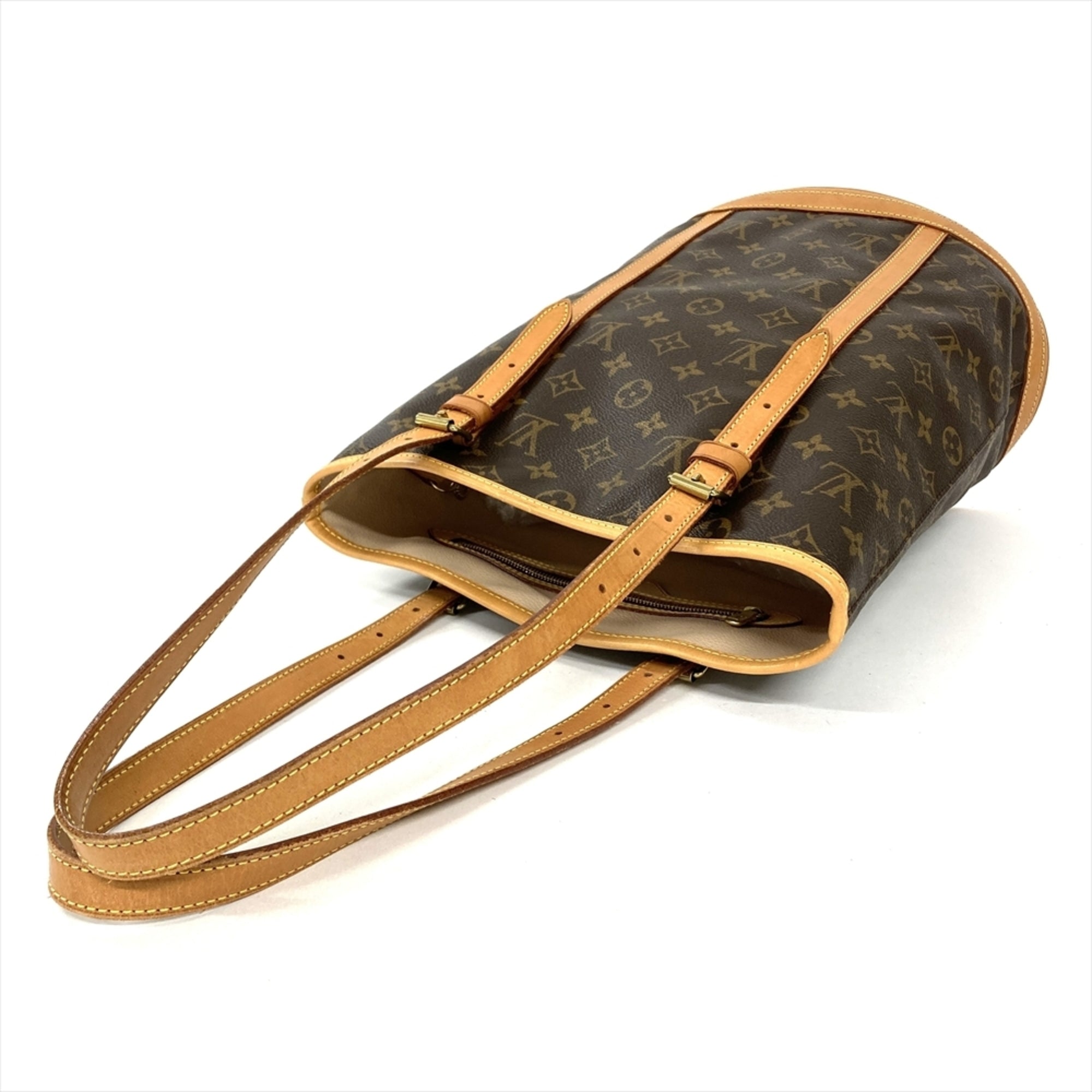 Louis Vuitton Brown Monogram Canvas Tote Bag (Pre-Owned)