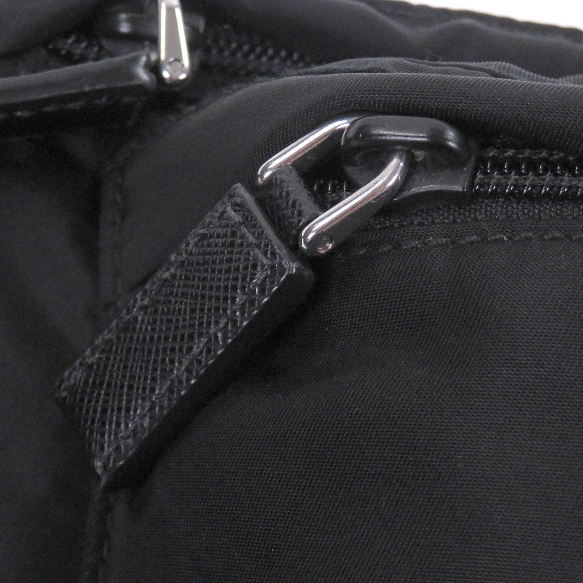 Prada Black Pouch Shoulder Bag Sling Bag (Pre-Owned)