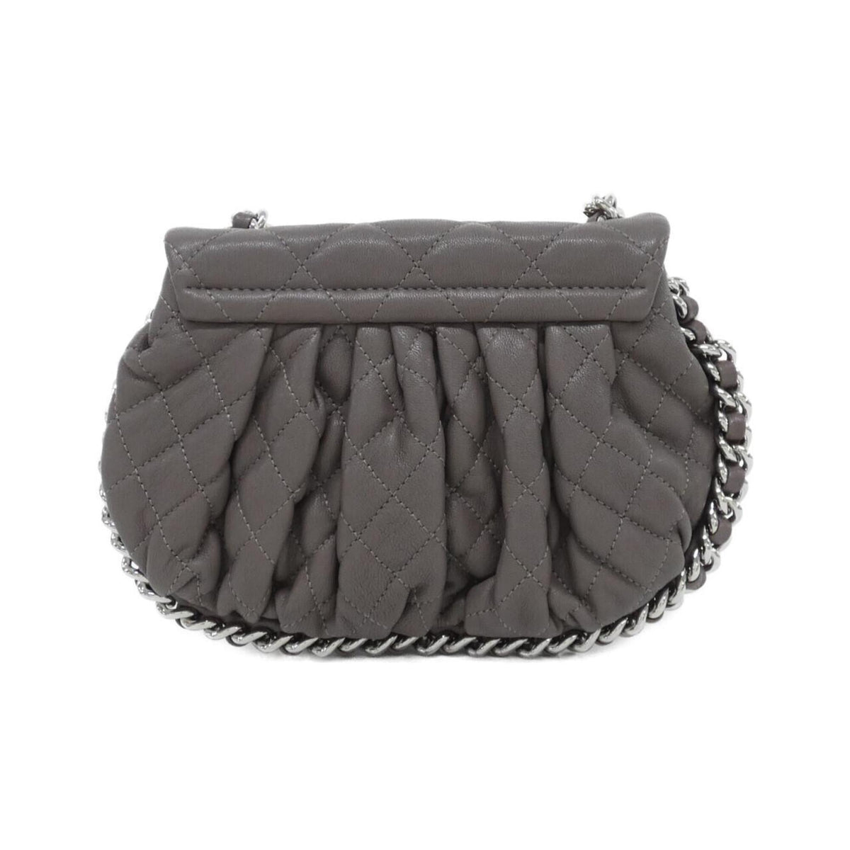 Chanel Brown Leather Shoulder Bag (Pre-Owned)