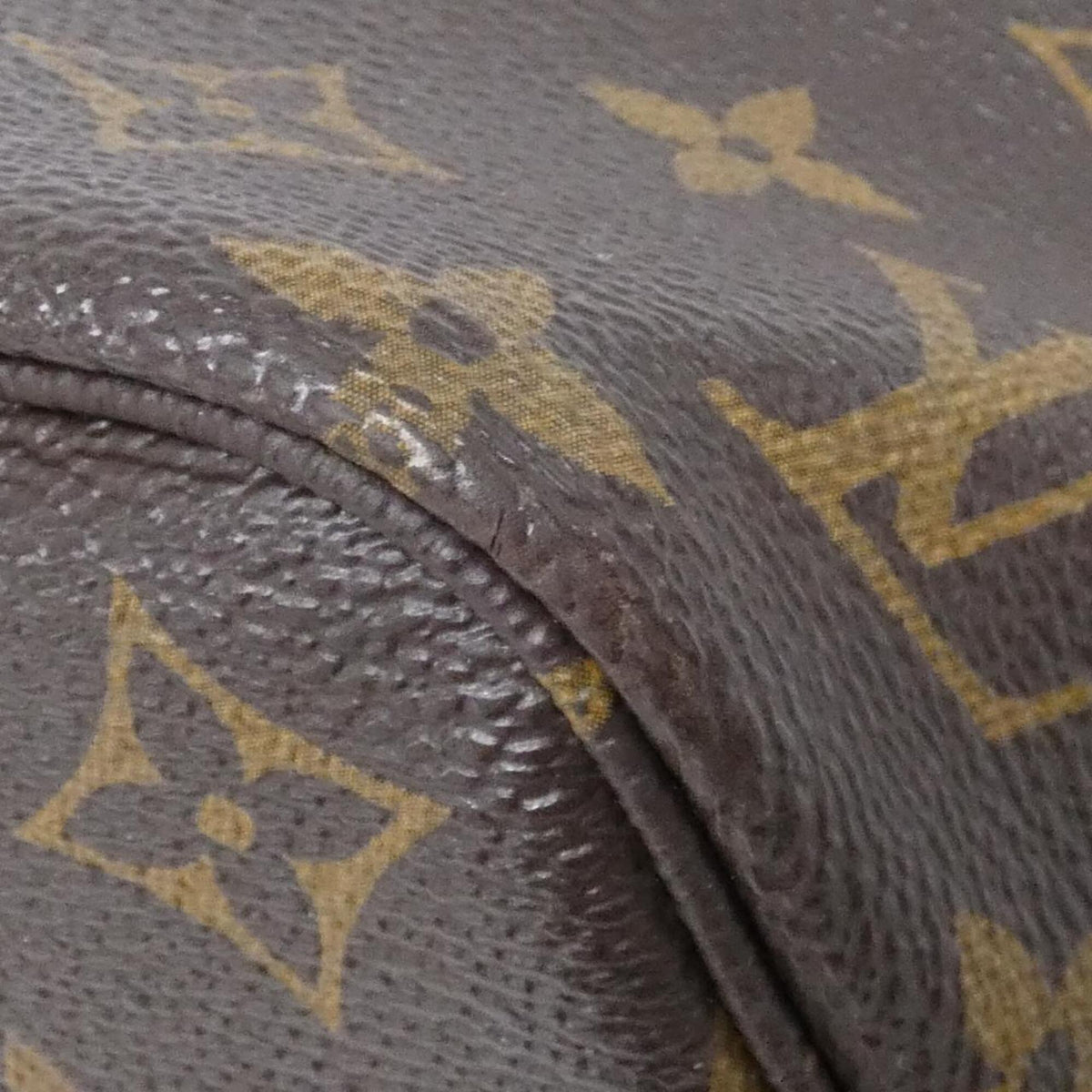 Louis Vuitton Monogram Marron Pivoine Coated Canvas Handbag (Pre-Owned)