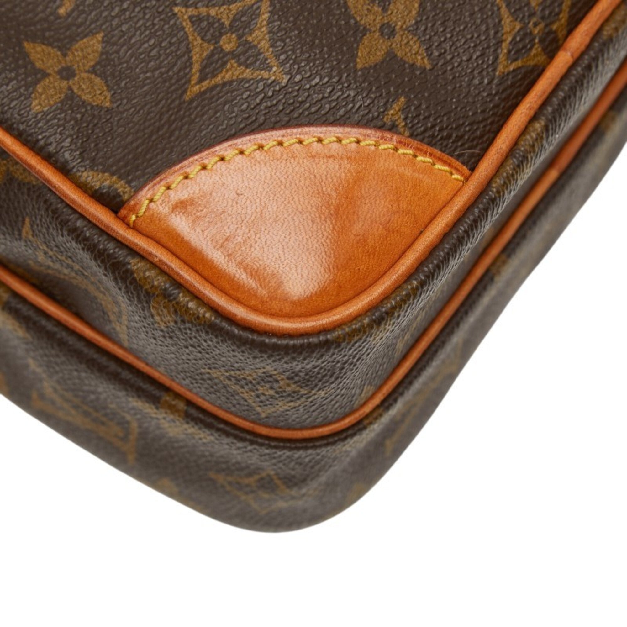 Louis Vuitton Brown Pvc Leather Shoulder Bag (Pre-Owned)