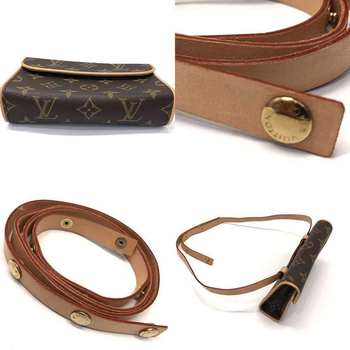 Louis Vuitton Brown Monogram Monogram Pochette Pouch (Pre-Owned)