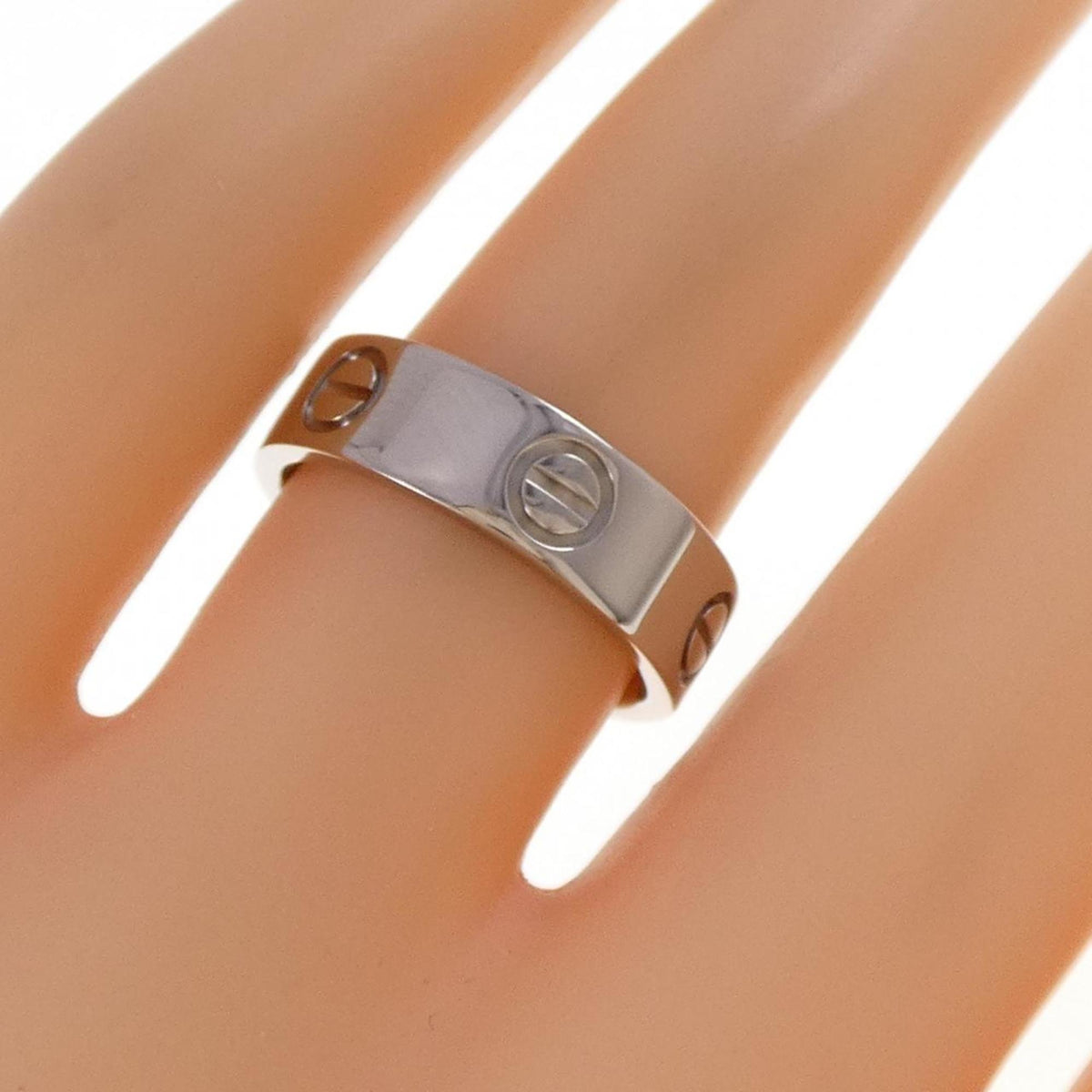 Cartier White Gold (18K) Band Ring (Pre-Owned)