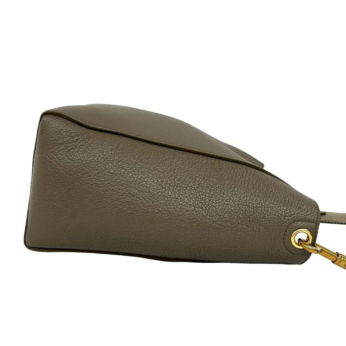 Celine Beige Leather Crossbody Bag Shoulder Bag (Pre-Owned)