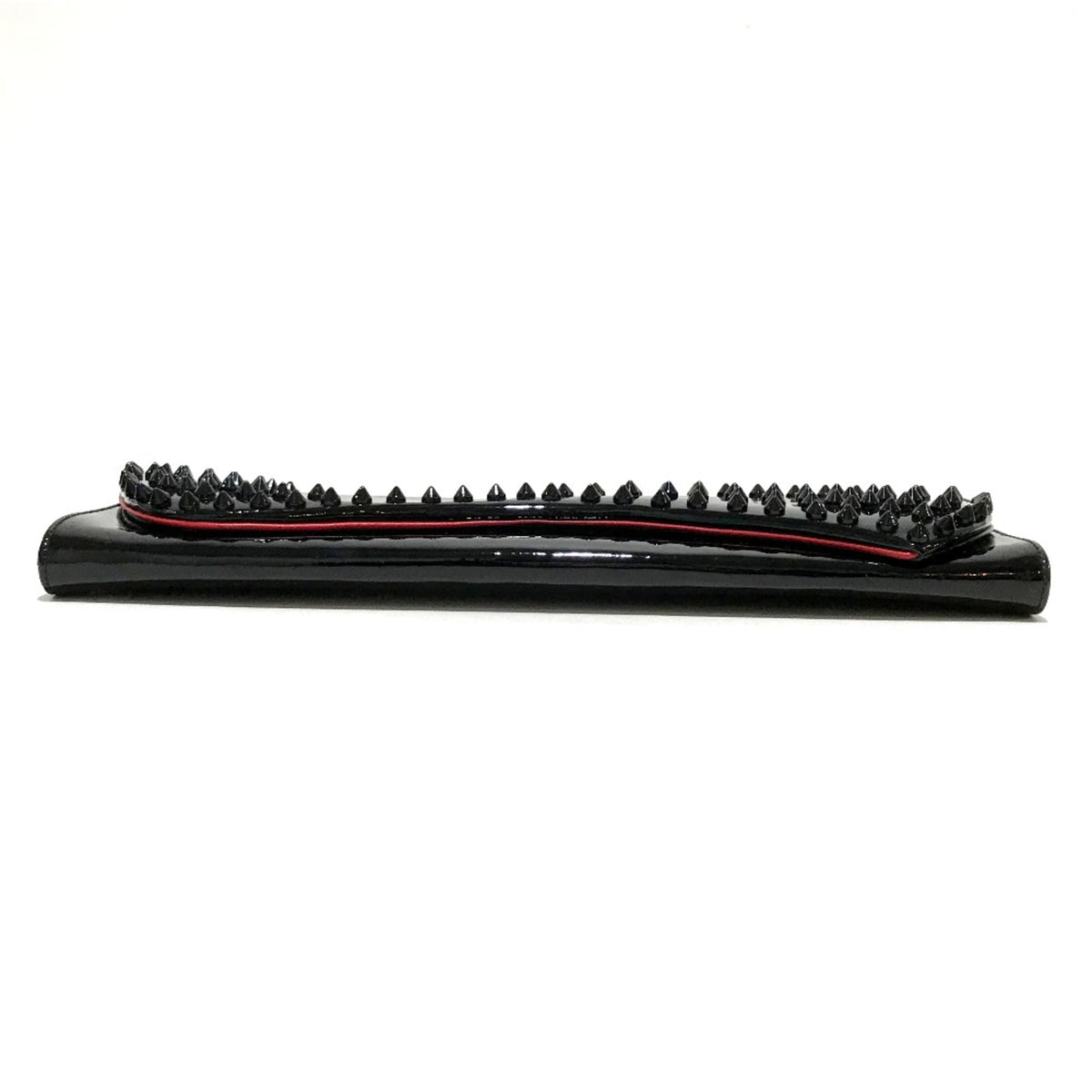 Christian Louboutin Black Leather Clutch Bag (Pre-Owned)