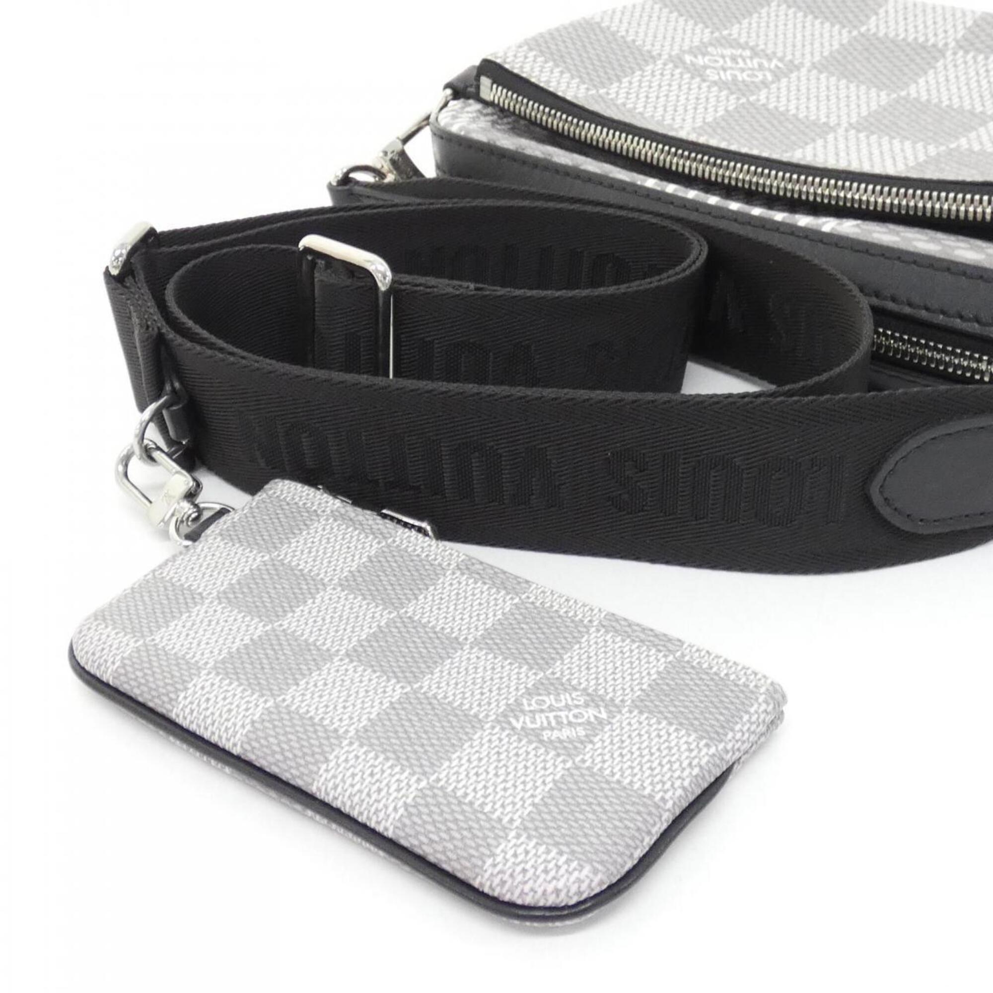 Louis Vuitton Coated Canvas Pouch Shoulder Bag (Pre-Owned)