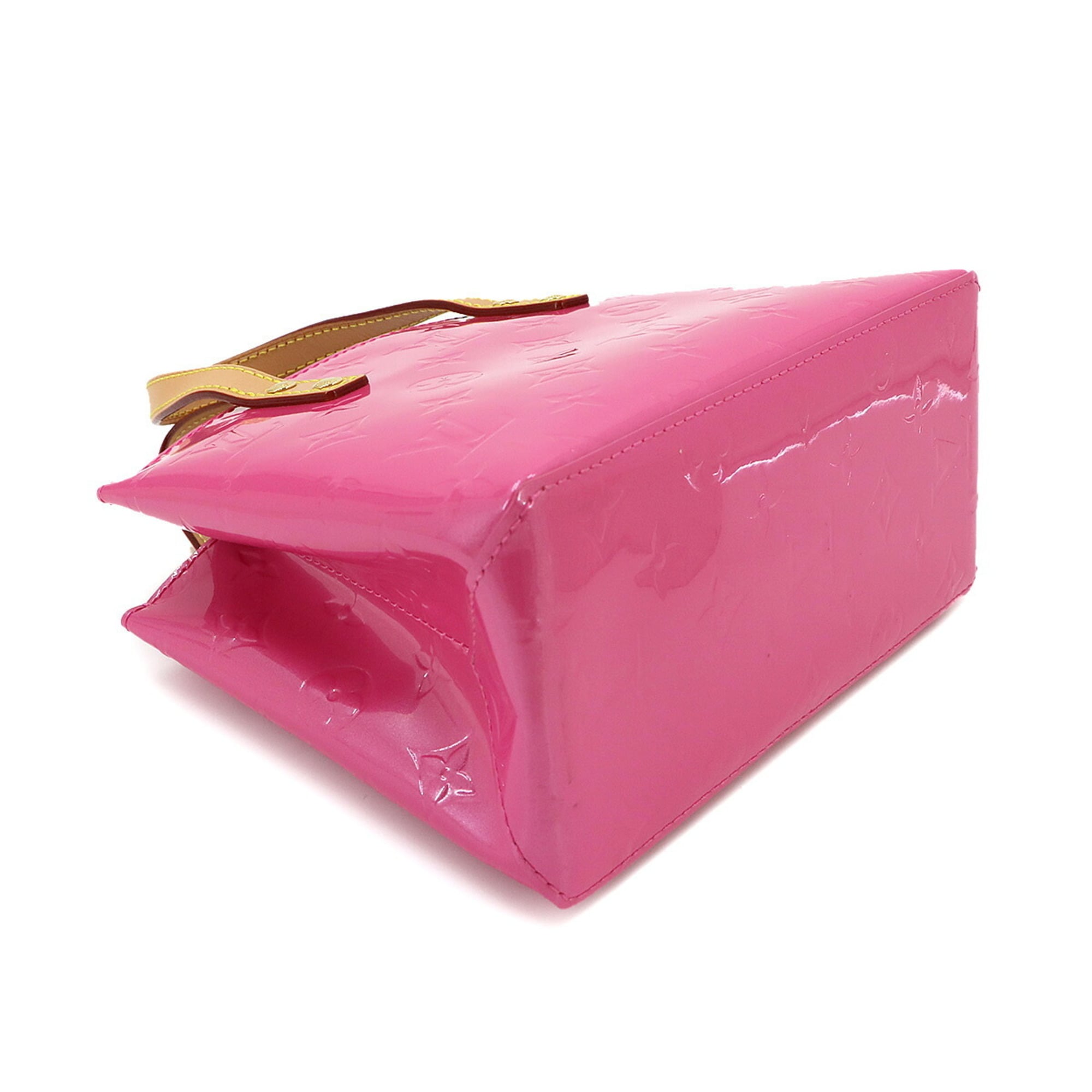 Louis Vuitton Pink Monogram Vernis Leather Handbag (Pre-Owned)