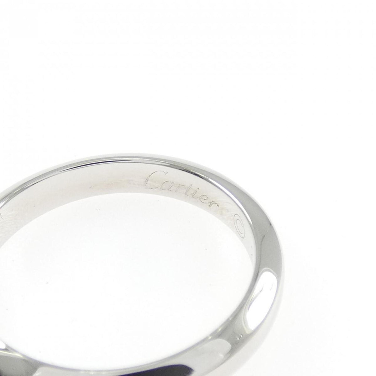 Cartier Platinum 950 Band Ring (Pre-Owned)