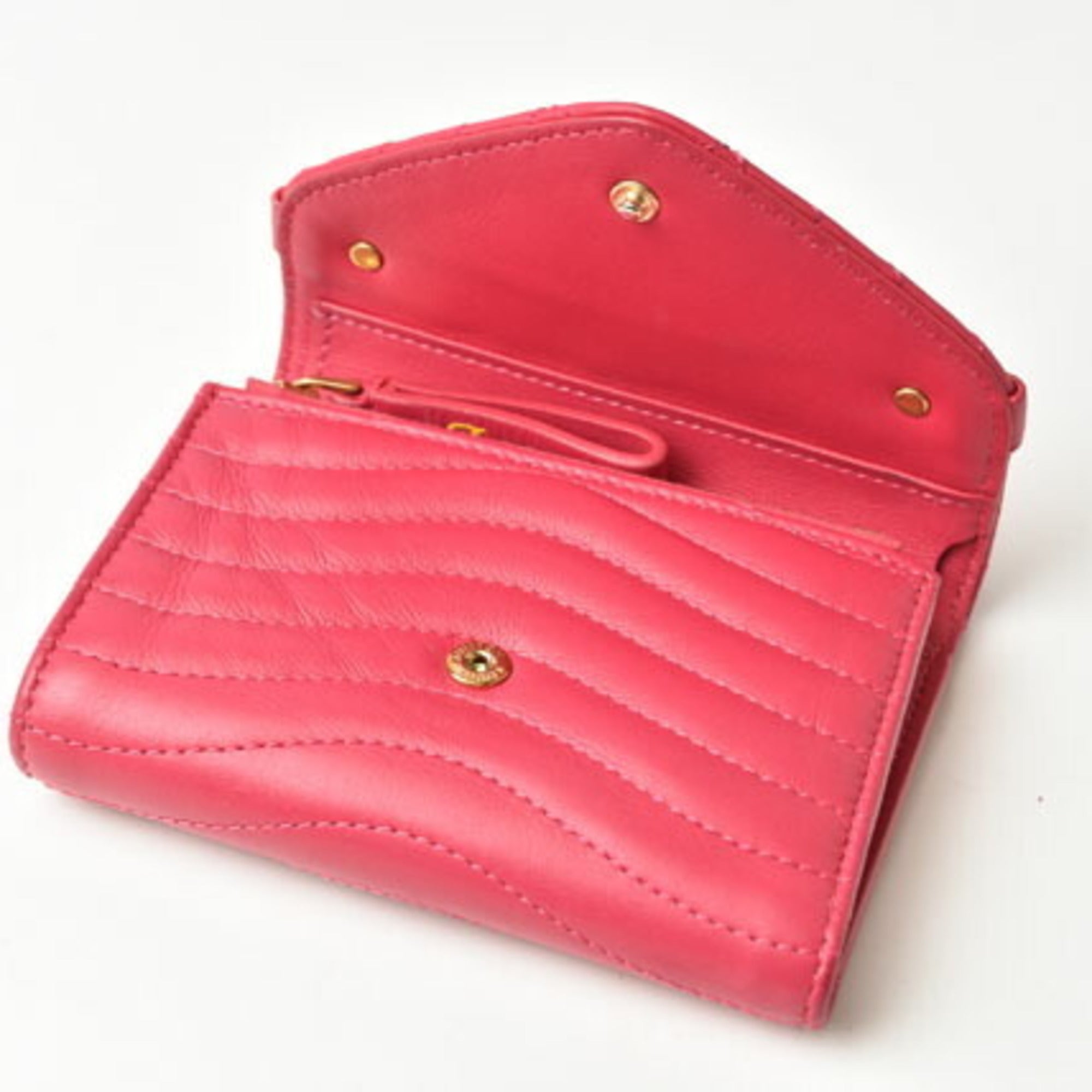 Louis Vuitton Freesia Epi Leather Wallet (Tri-Fold) (Pre-Owned)