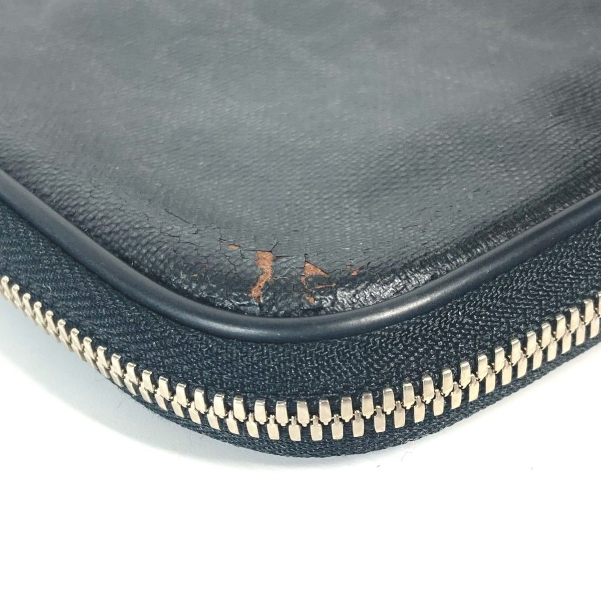 Christian Dior Black Pvc Clutch Bag Pouch (Pre-Owned)