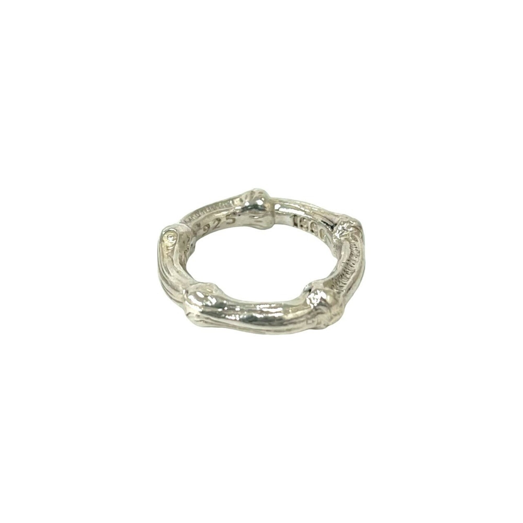 Tiffany Silver Silver 925 Band Ring (Pre-Owned)