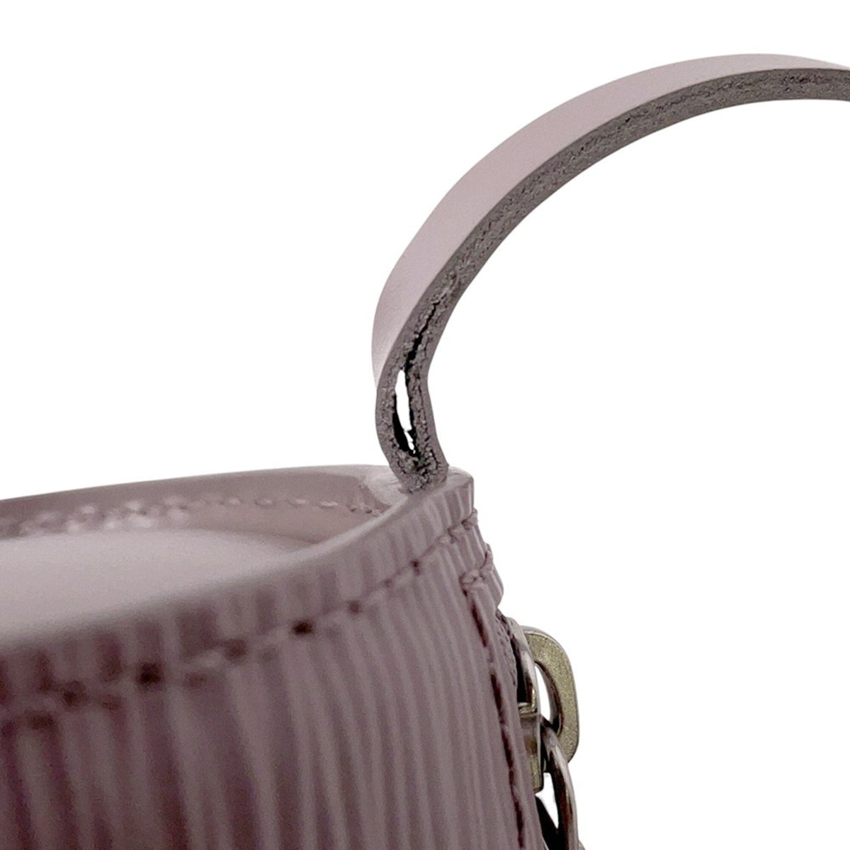 Louis Vuitton Galle Lilac Epi Leather Handbag Pouch (Pre-Owned)