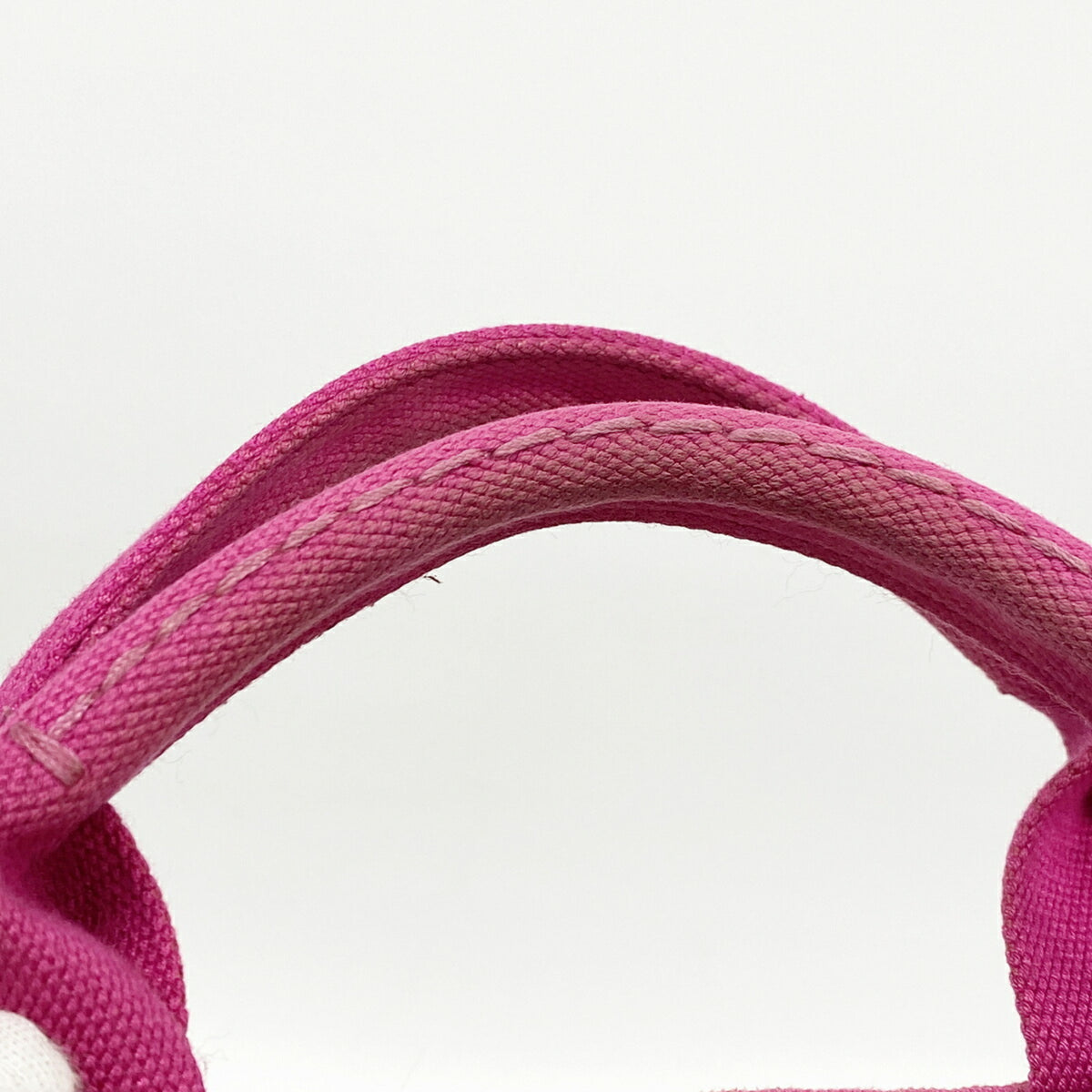 Prada Pink Canvas Tote Bag (Pre-Owned)