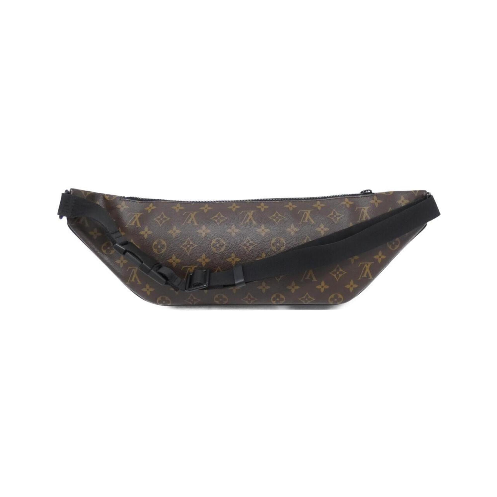 Louis Vuitton Marron Coated Canvas Shoulder Bag (Pre-Owned)