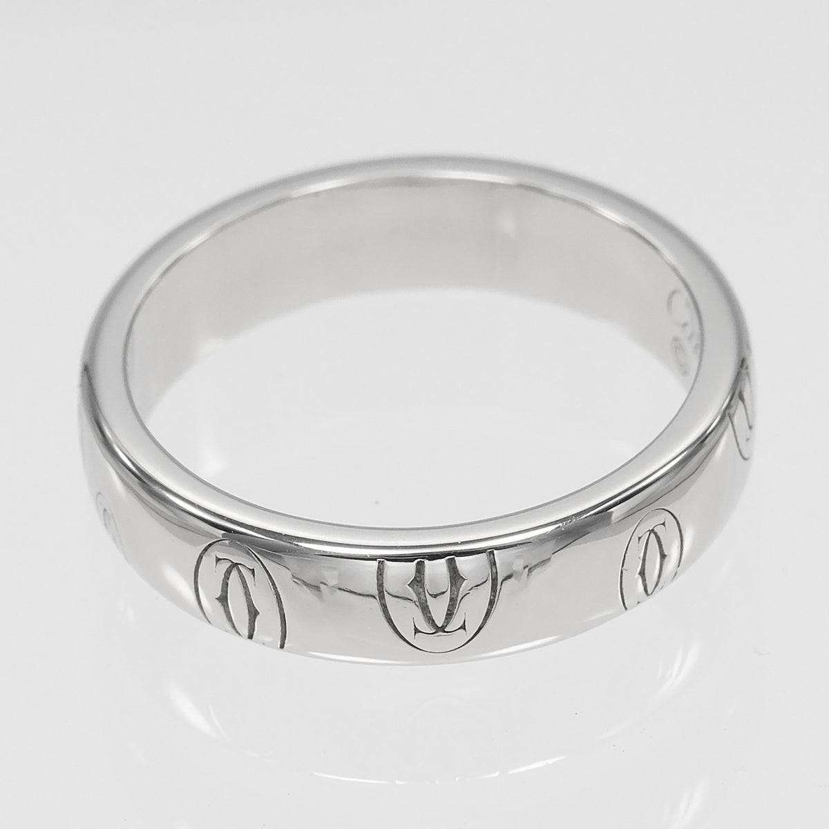 Cartier Platinum 950 Band Ring (Pre-Owned)