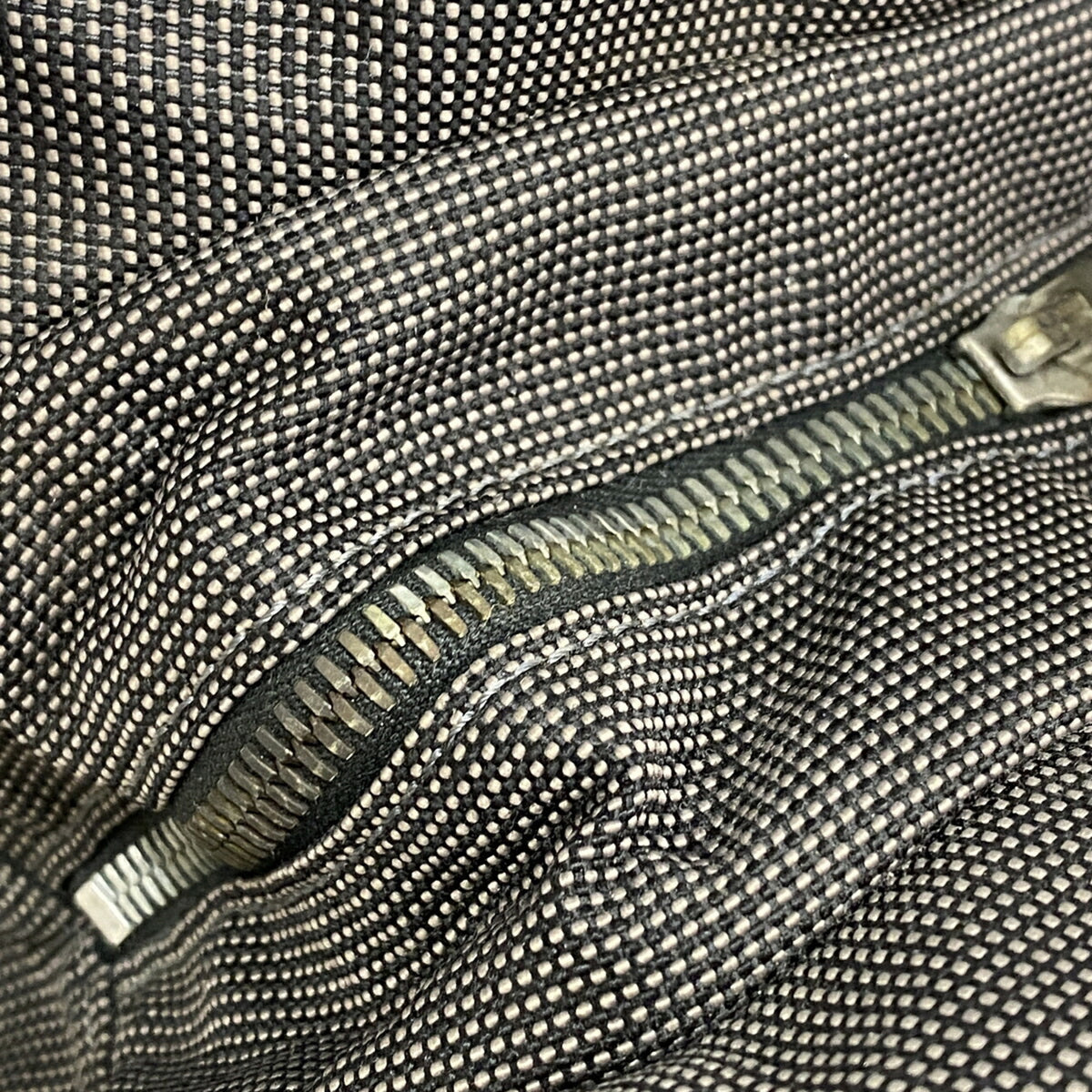 Hermes Gray Nylon Tote Bag (Pre-Owned)