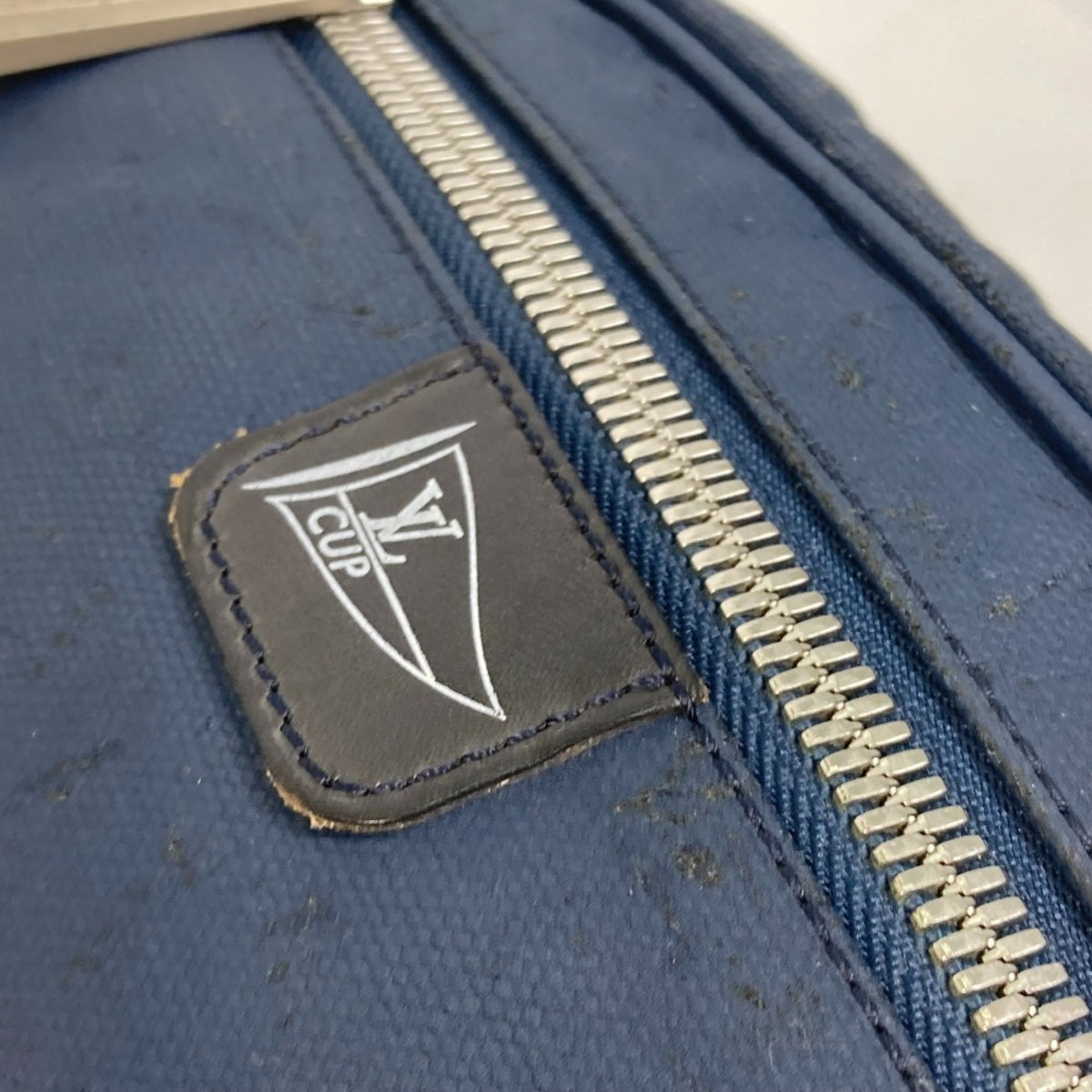 Louis Vuitton Blue Metal Sling Bag (Pre-Owned)