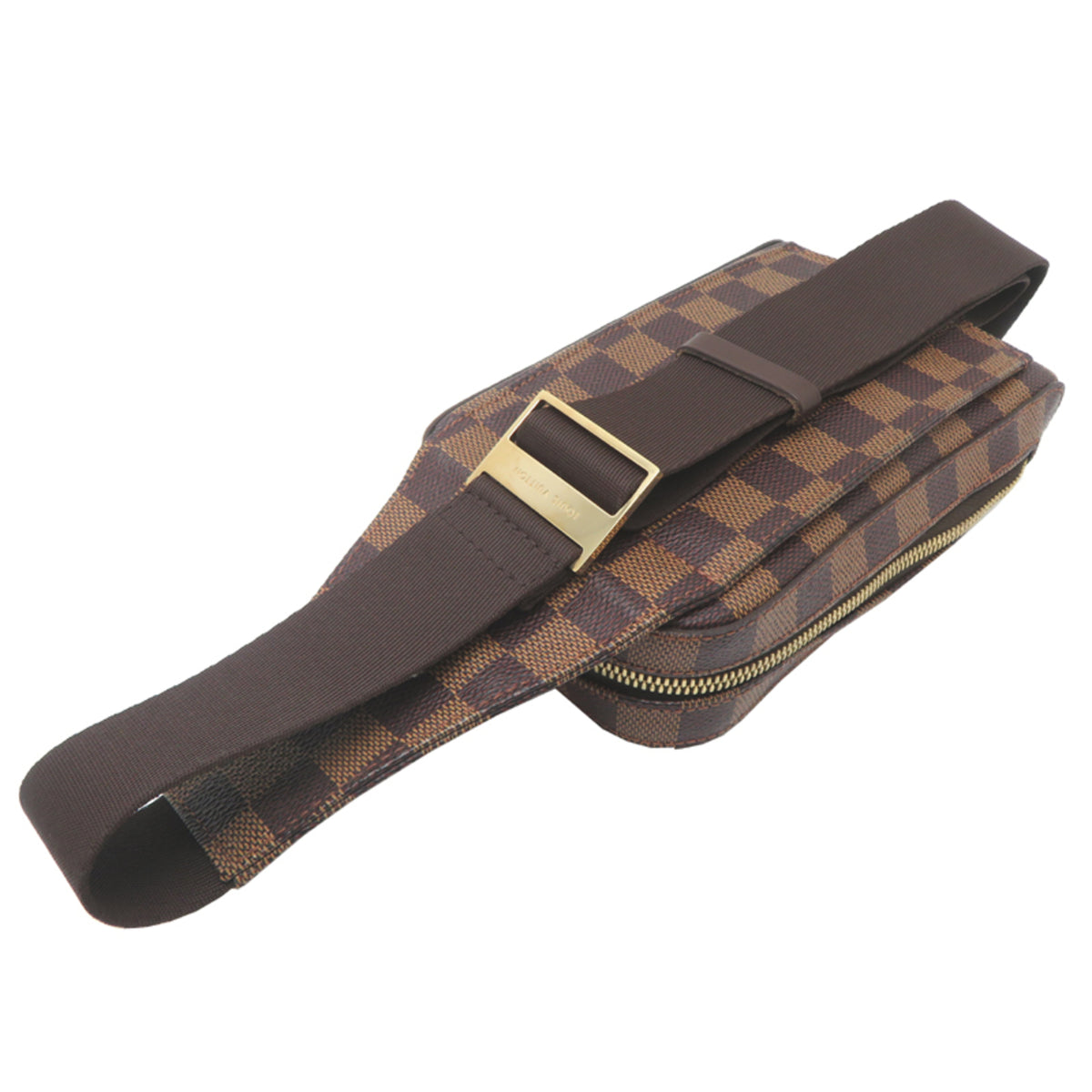 Louis Vuitton Brown Damier Canvas Sling Bag (Pre-Owned)