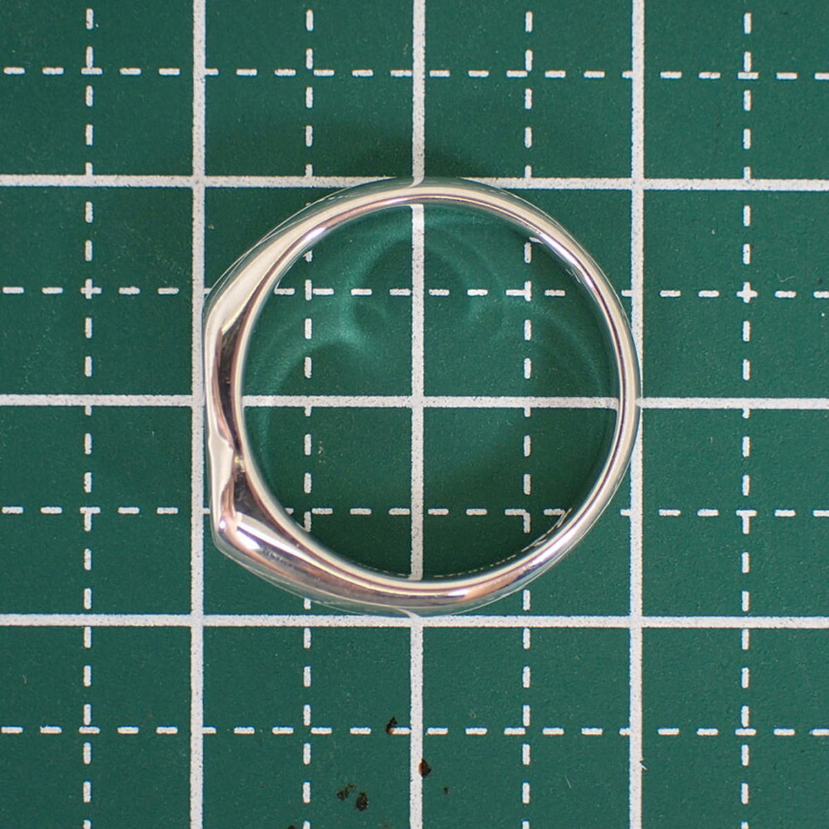 Tiffany Sterling Silver 925 Band Ring (Pre-Owned)