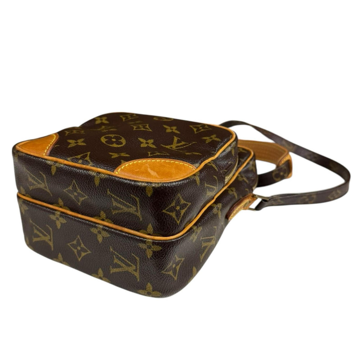 Louis Vuitton Brown Monogram Canvas Shoulder Bag (Pre-Owned)