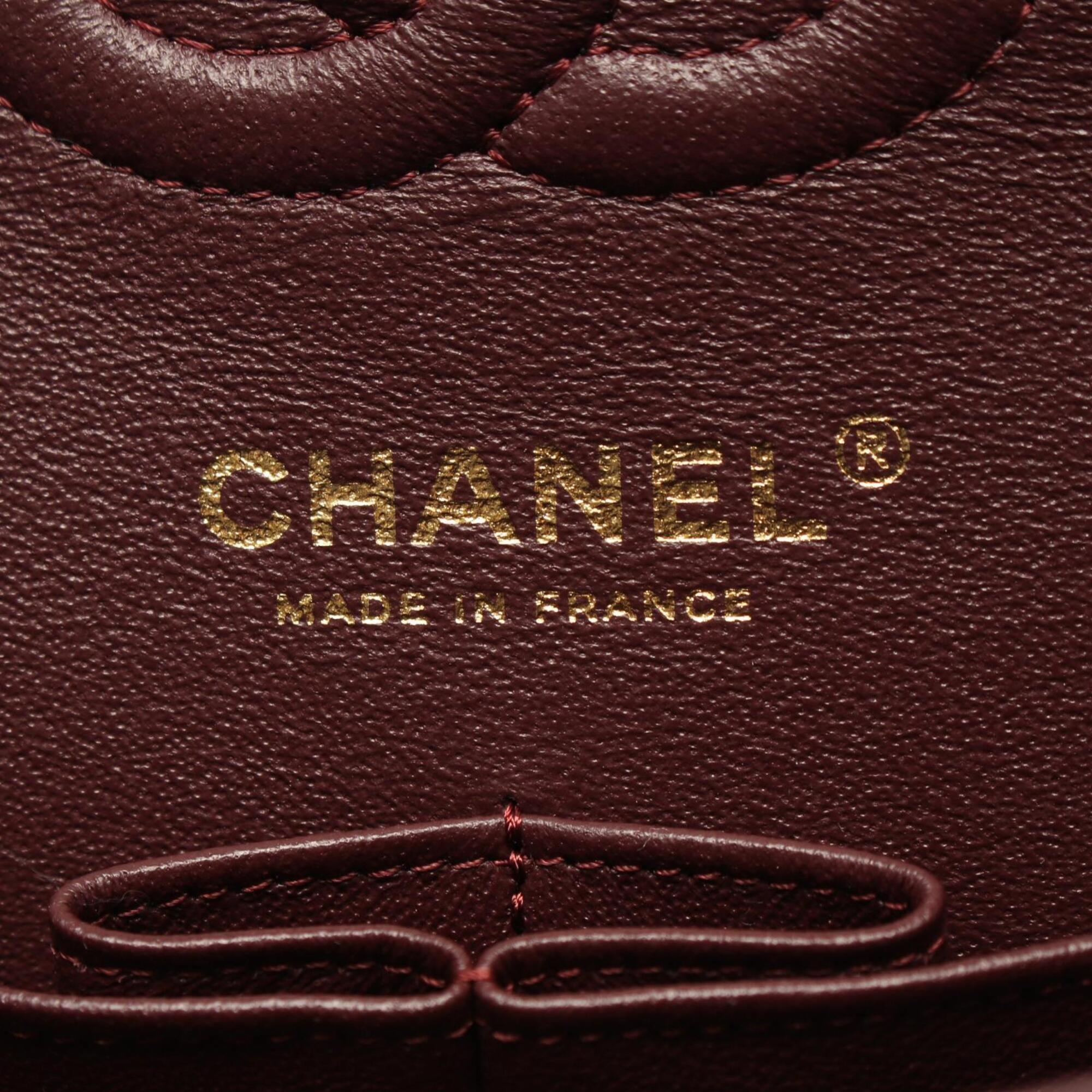 Chanel Black Leather Handbag Shoulder Bag (Pre-Owned)