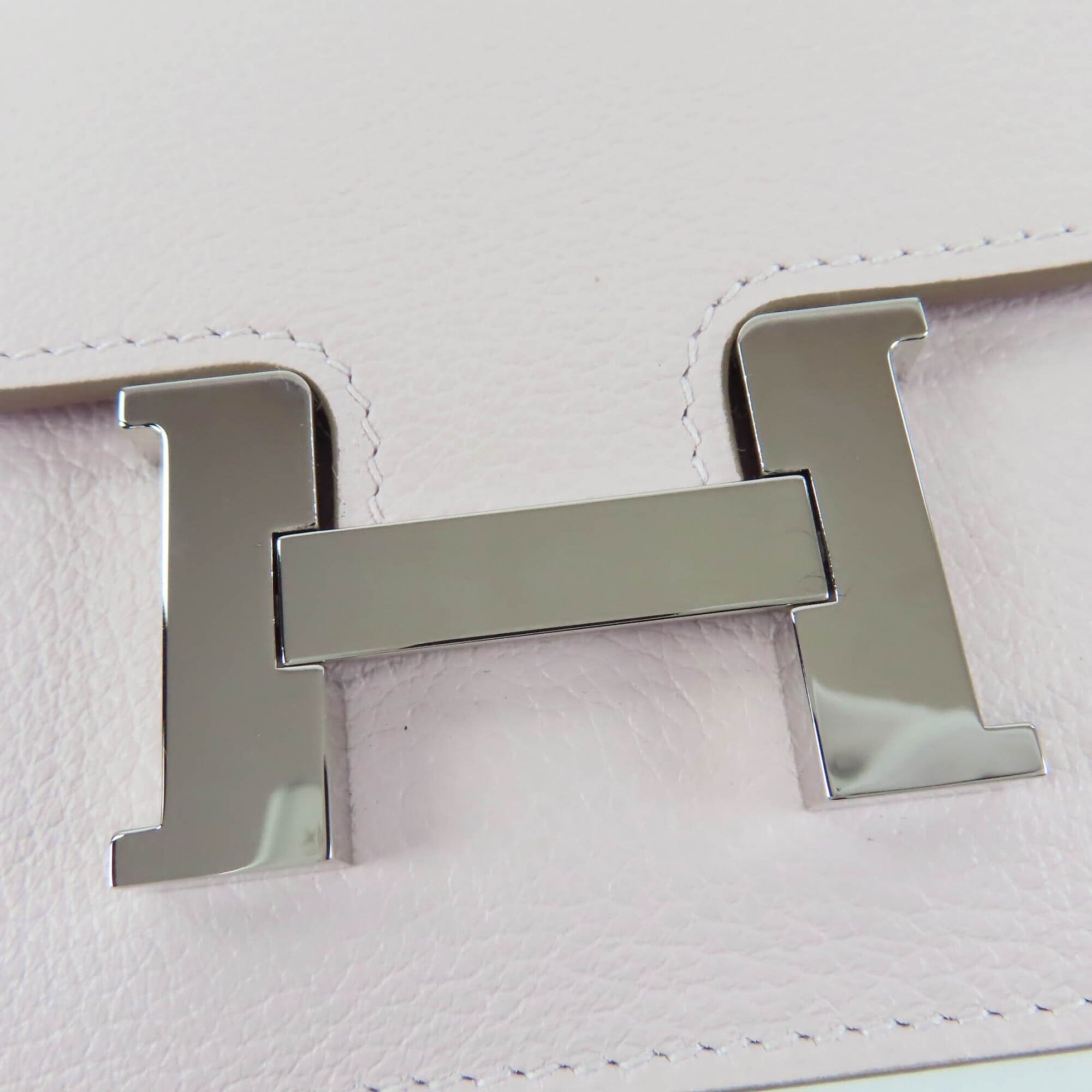 Hermes Constance Silver Fanny Pack (Pre-Owned)