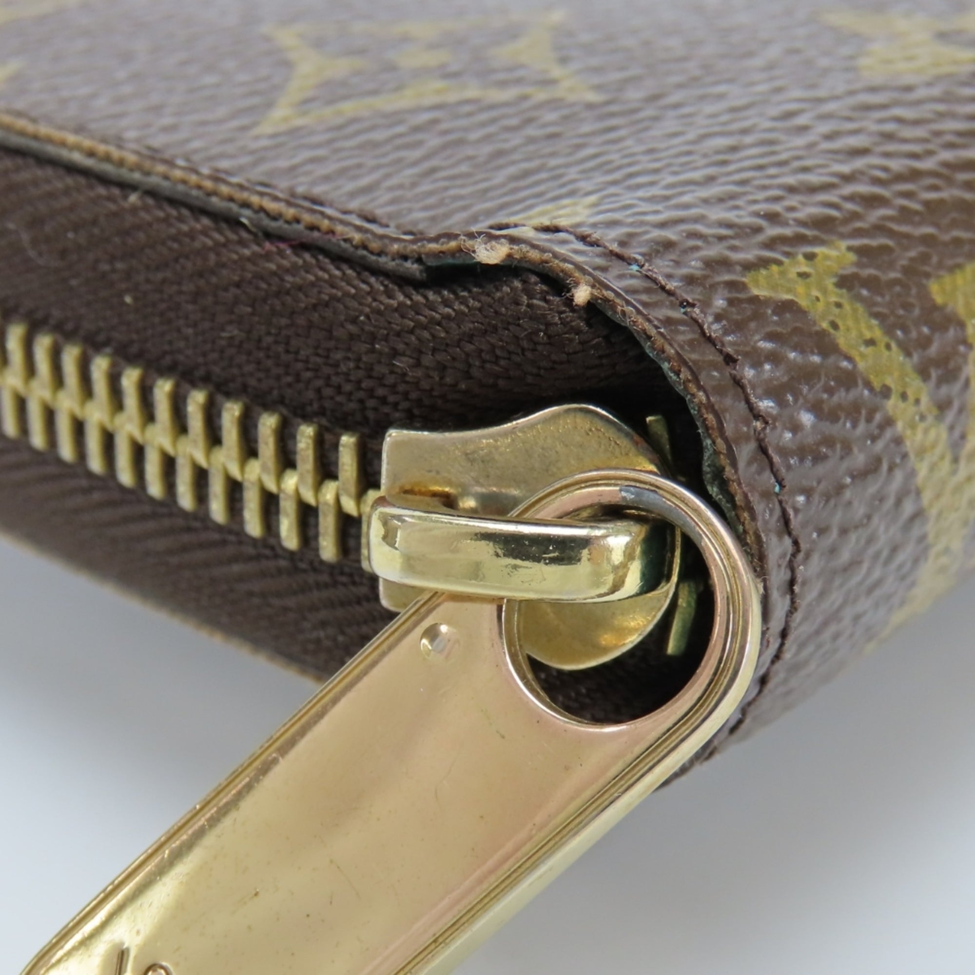 Louis Vuitton Monogram Brown Monogram Long Wallet (Bi-Fold) (Pre-Owned)