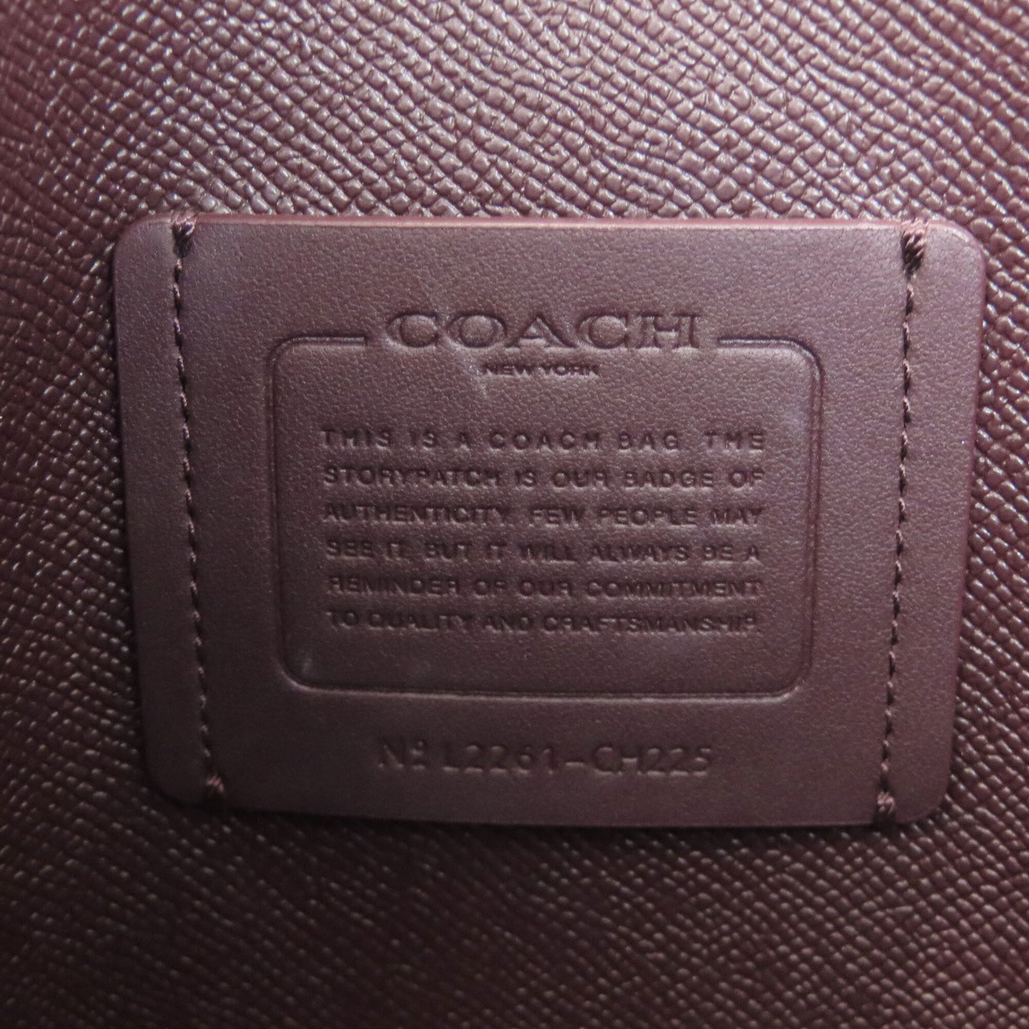 Coach Blue Denim Tote Bag (Pre-Owned)