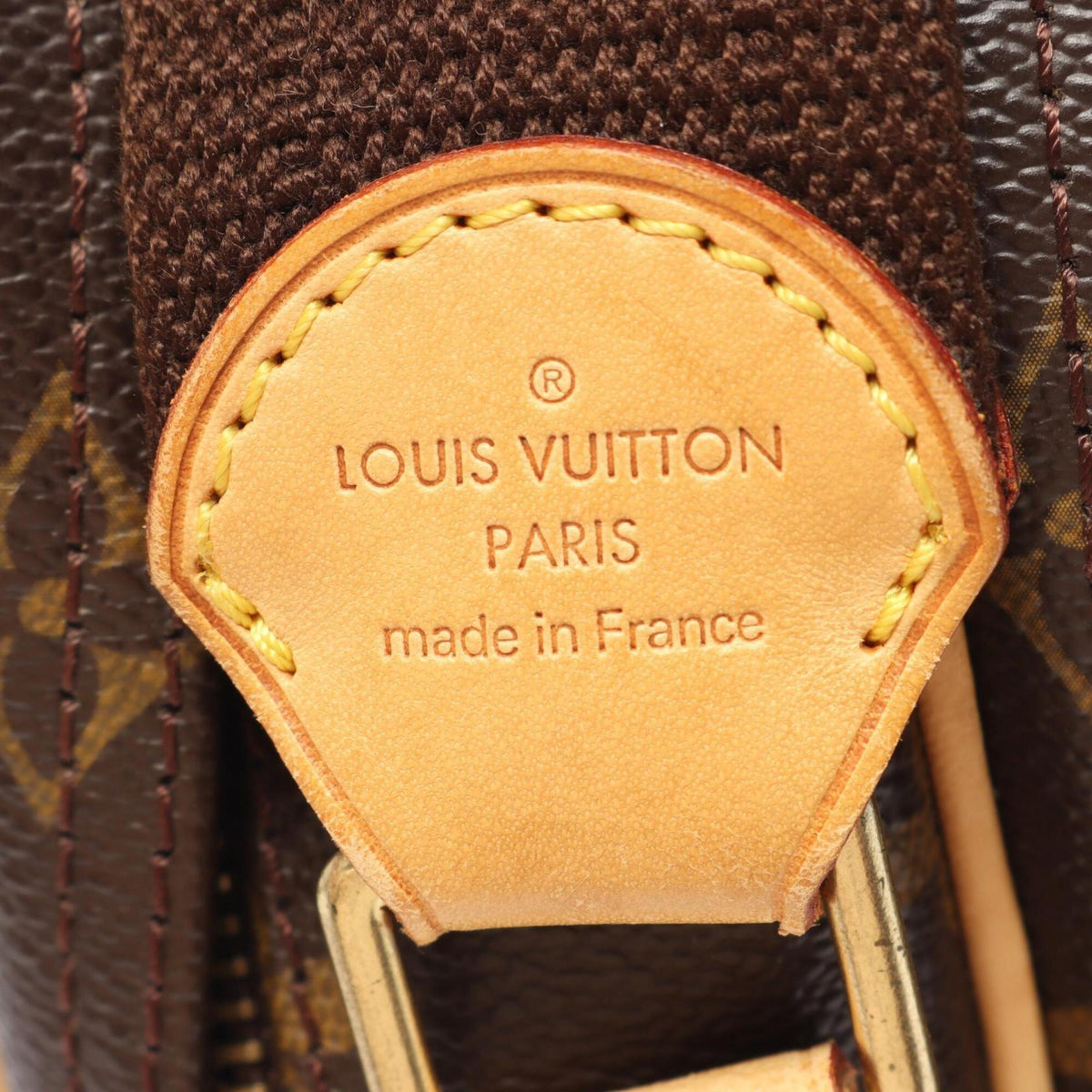 Louis Vuitton Brown Monogram Monogram Leather Handbag Shoulder Bag (Pre-Owned)