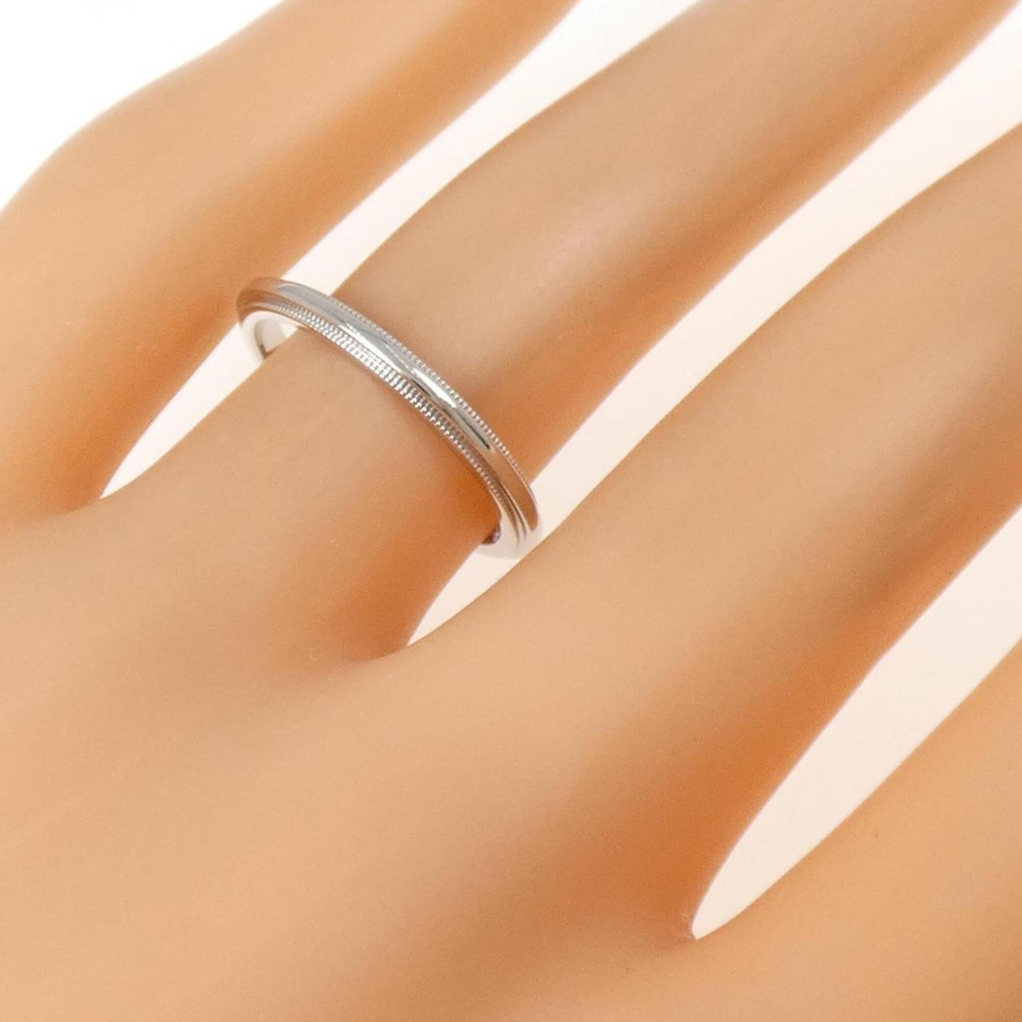 Tiffany Platinum 950 Band Ring (Pre-Owned)