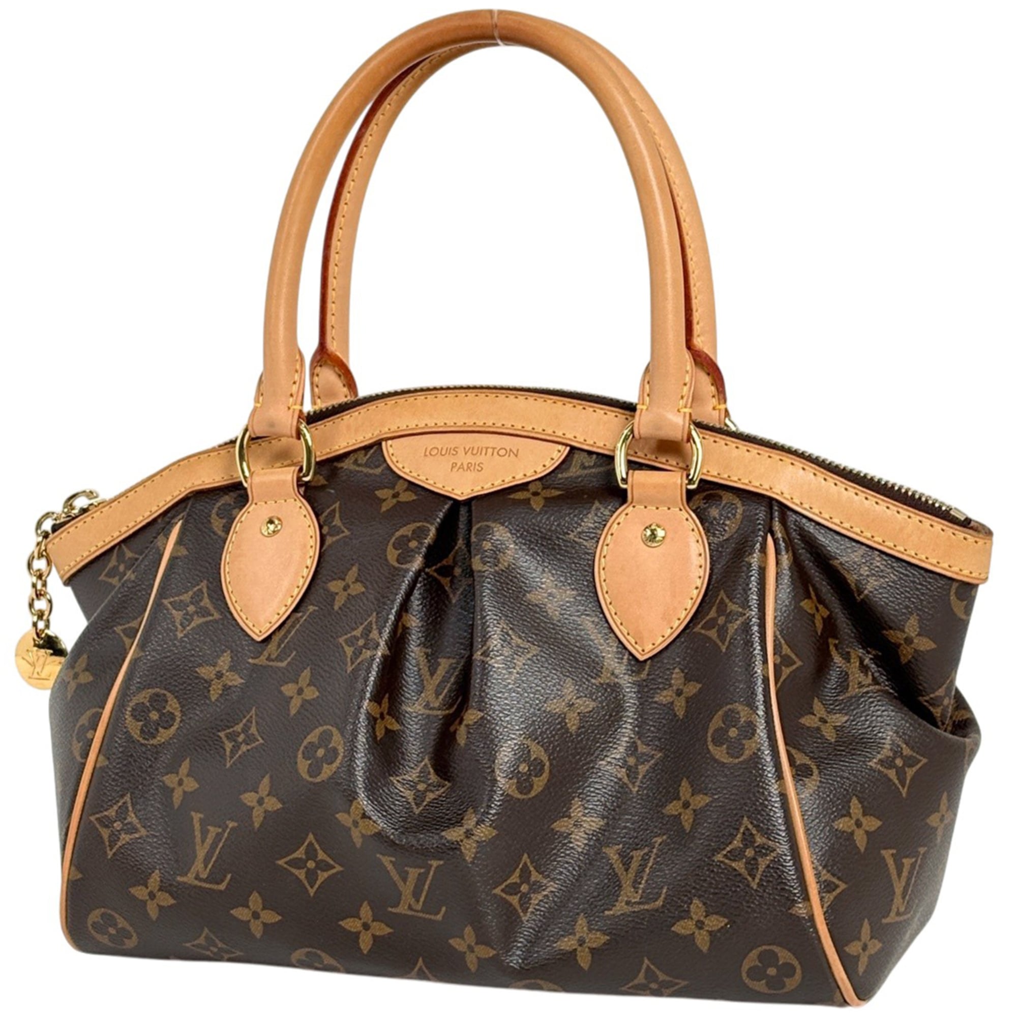 Louis Vuitton Brown Monogram Handbag Tote Bag (Pre-Owned)