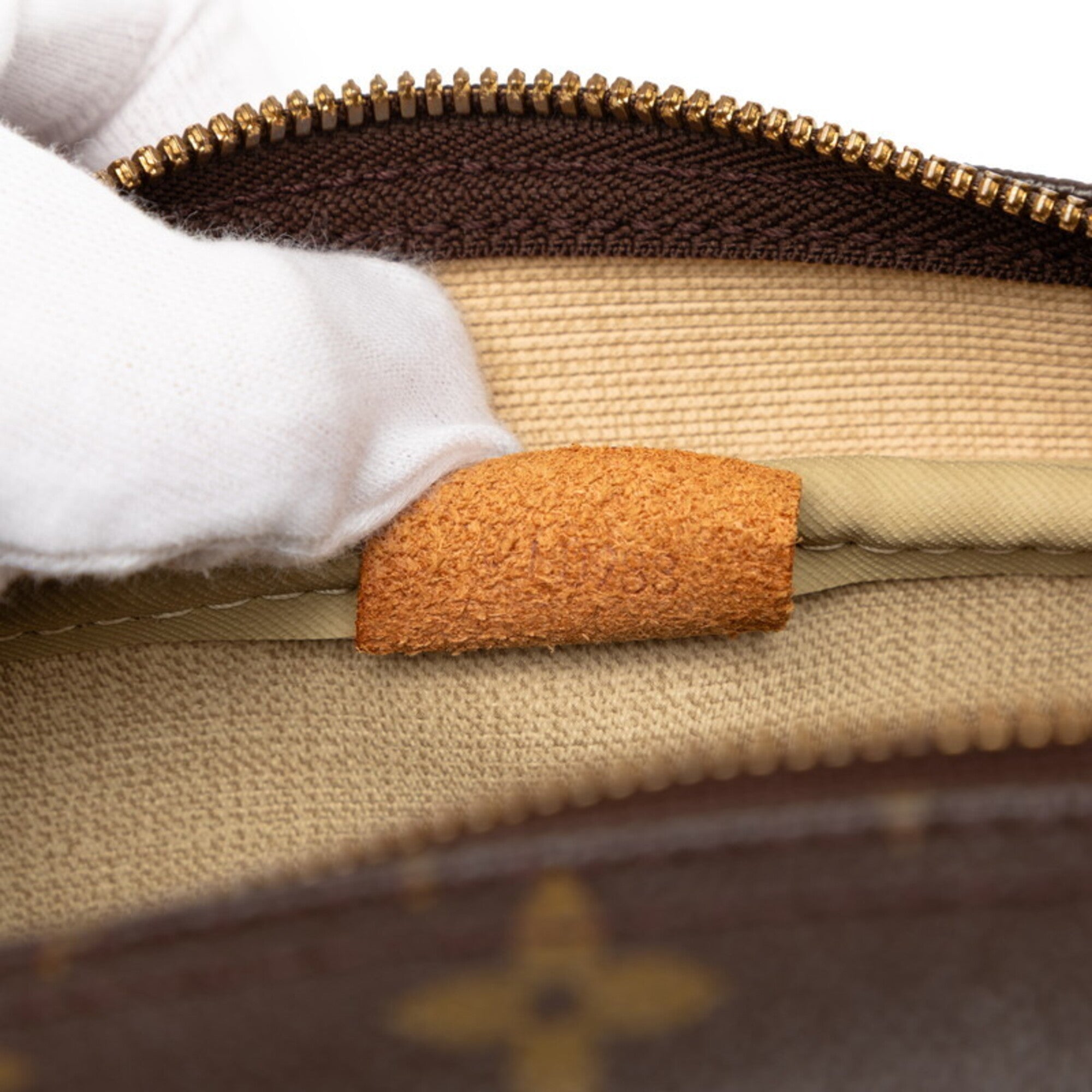 Louis Vuitton Monogram Brown Pvc Leather Handbag (Pre-Owned)