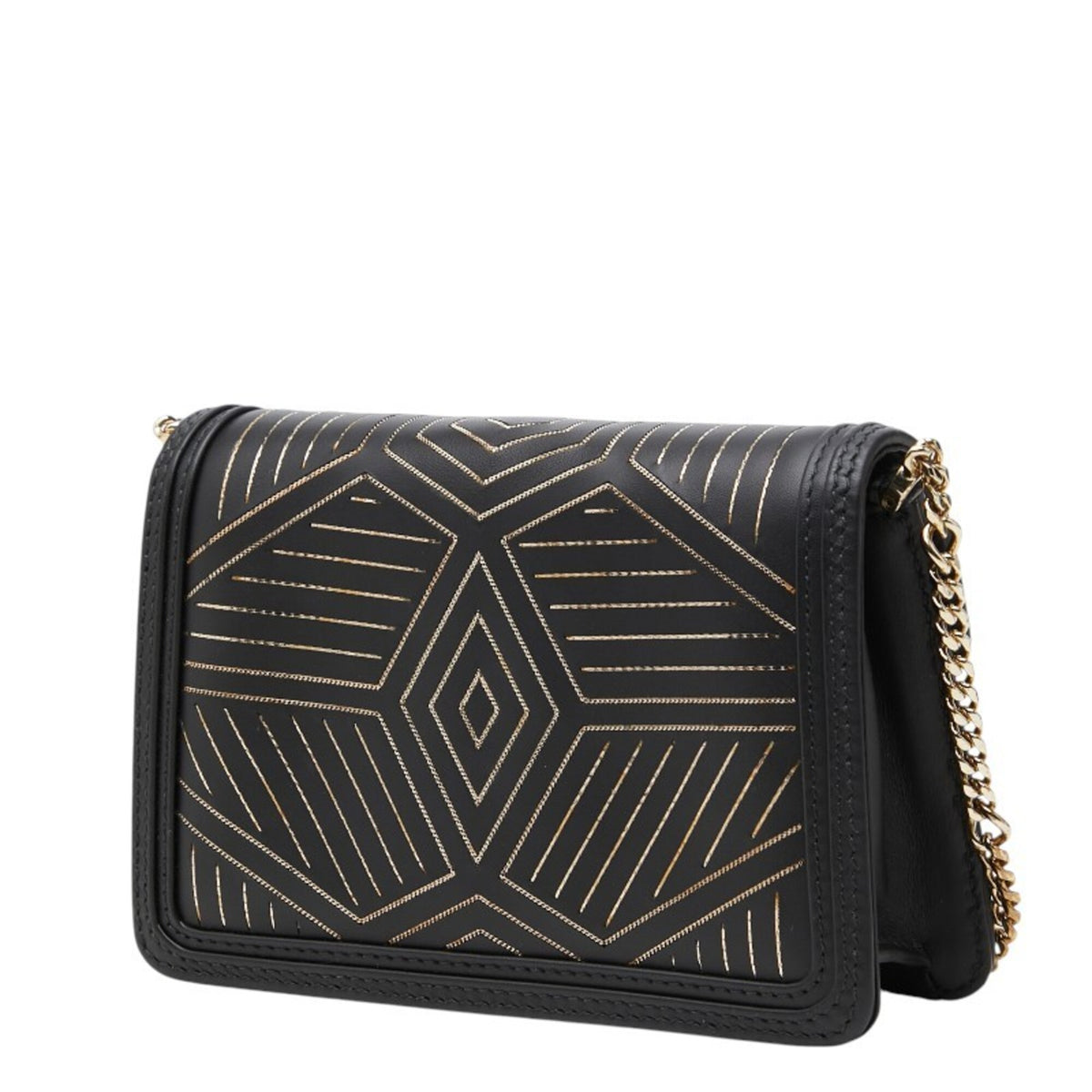 Bvlgari Black Leather Shoulder Bag (Pre-Owned)