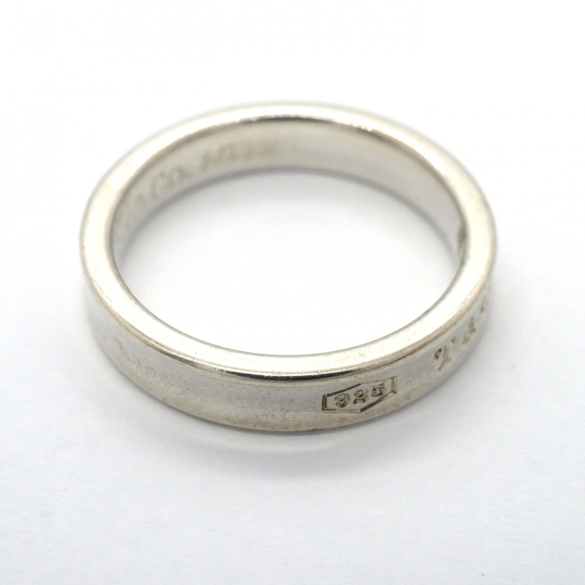 Tiffany Silver 925 Band Ring (Pre-Owned)