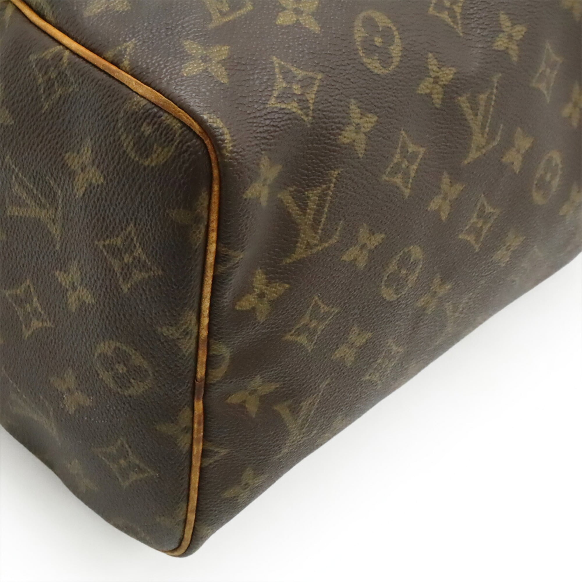 Louis Vuitton Brown Monogram Canvas Pvc Coated Canvas Handbag (Pre-Owned)